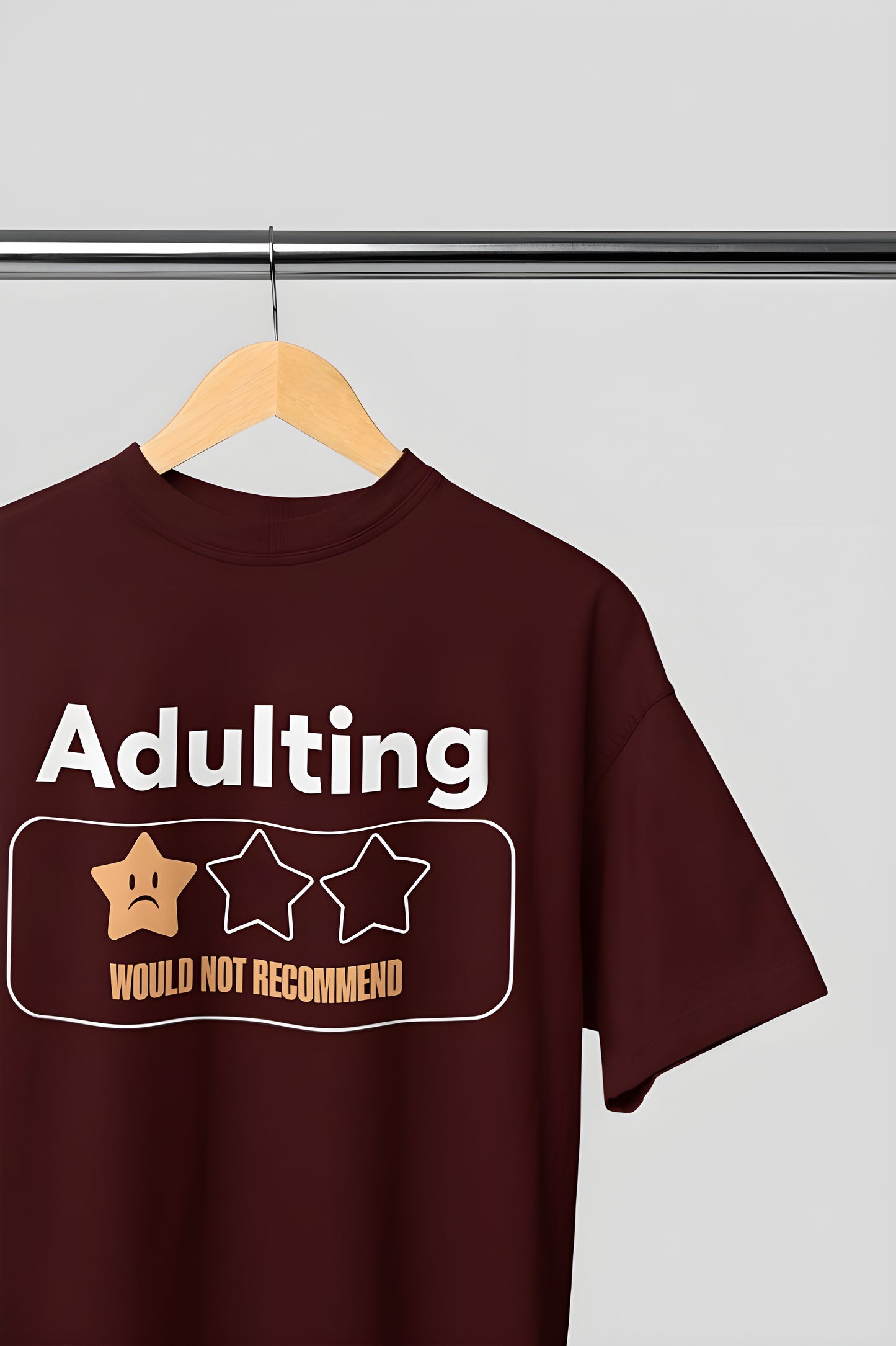 Adulting.. Would Not Recommend Classic Round Neck T-shirt