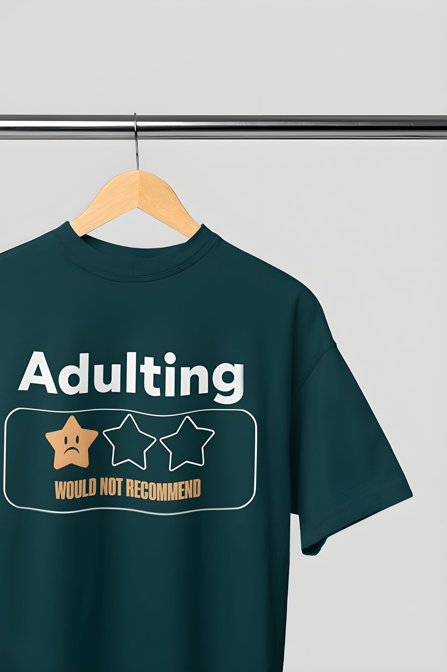 Adulting.. Would Not Recommend Classic Round Neck T-shirt