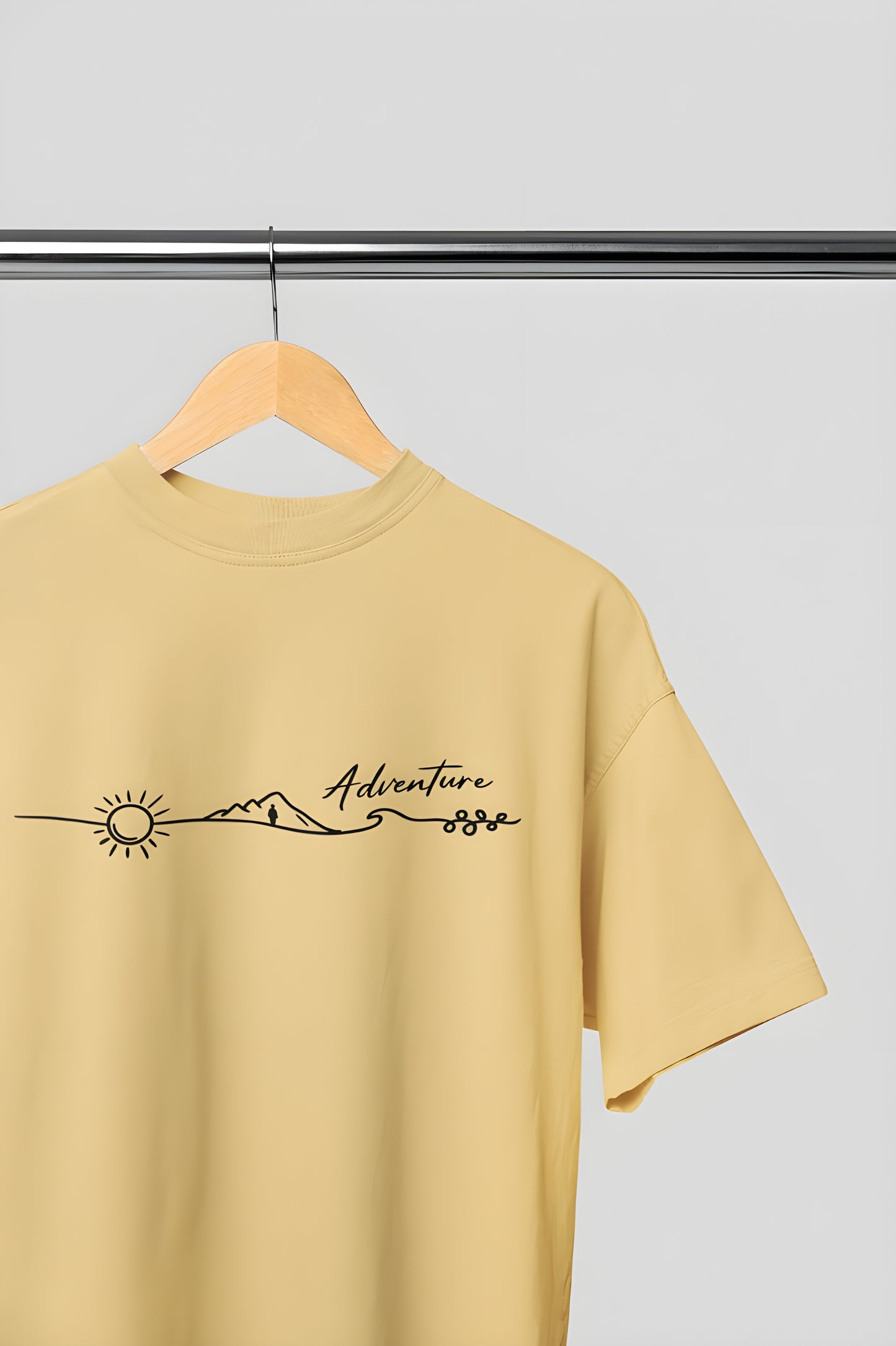 Adventure Classic Minimalistic Half Sleeve Unisex T-shirt
