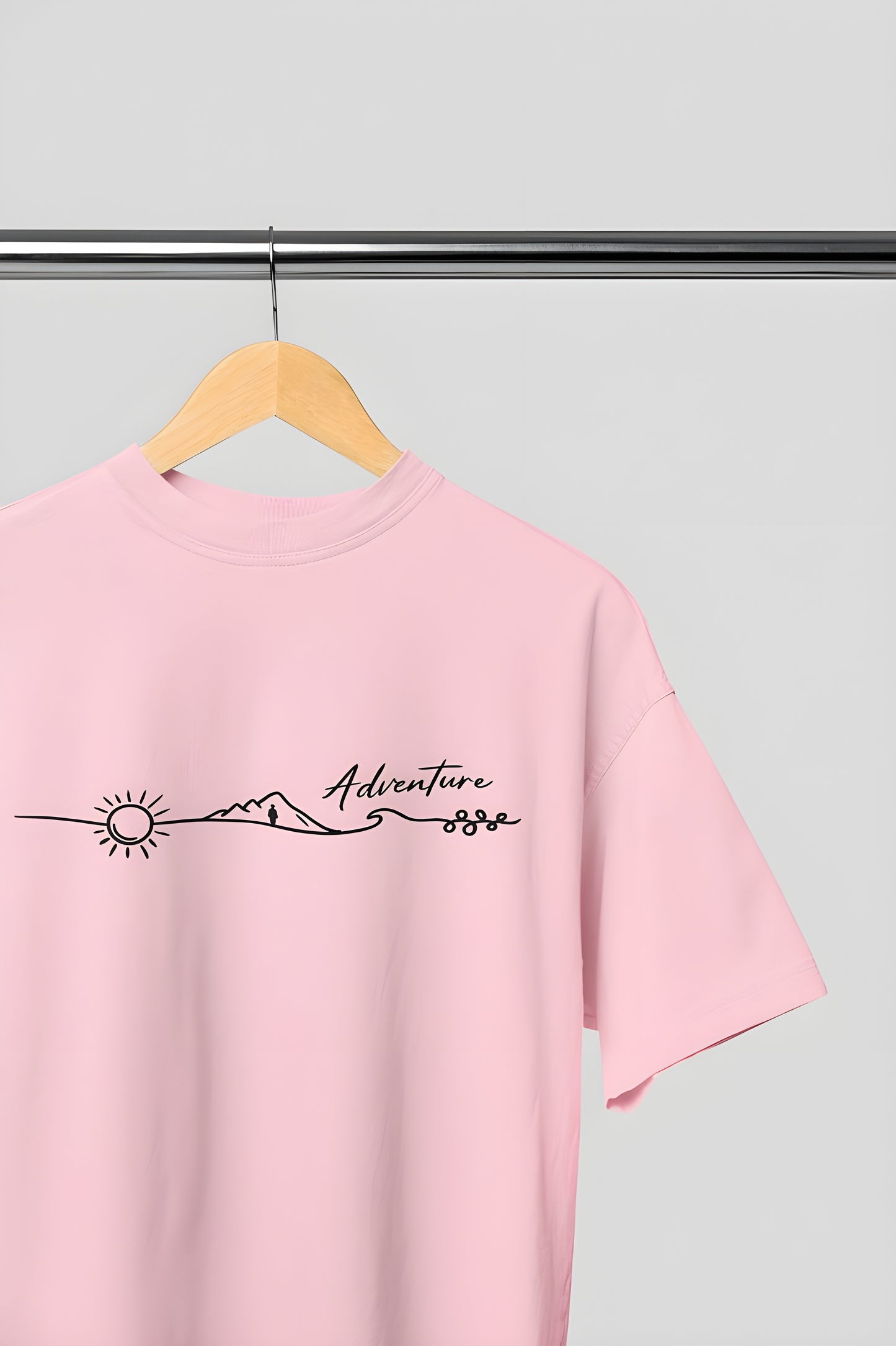 Adventure Classic Minimalistic Half Sleeve Unisex T-shirt