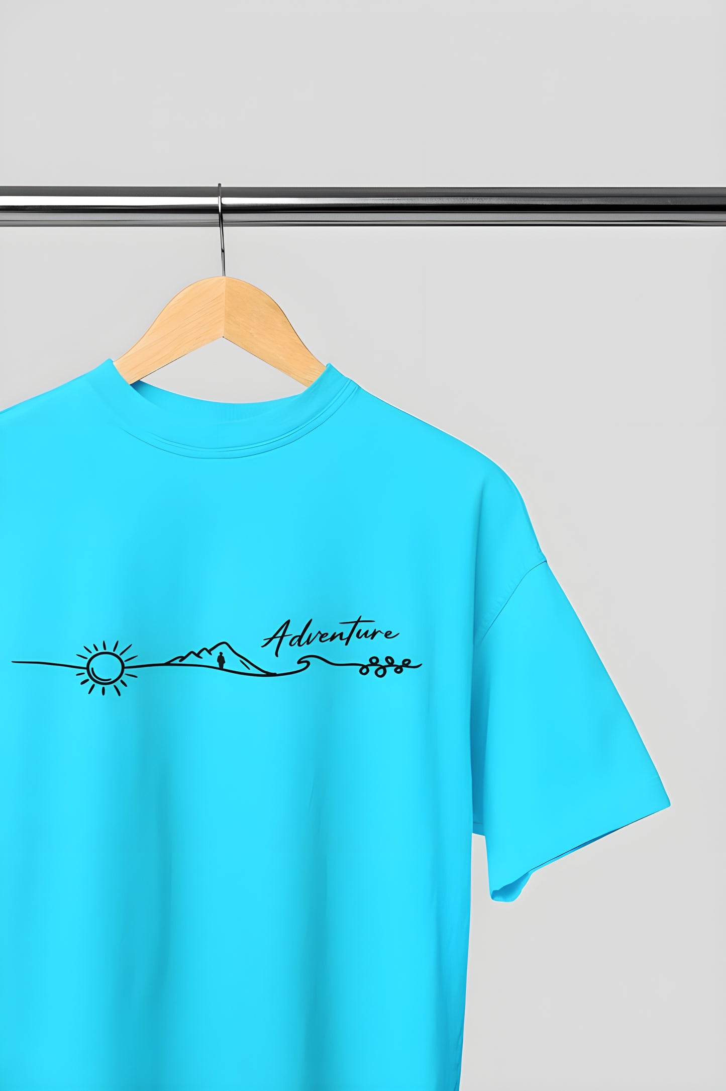 Adventure Classic Minimalistic Half Sleeve Unisex T-shirt