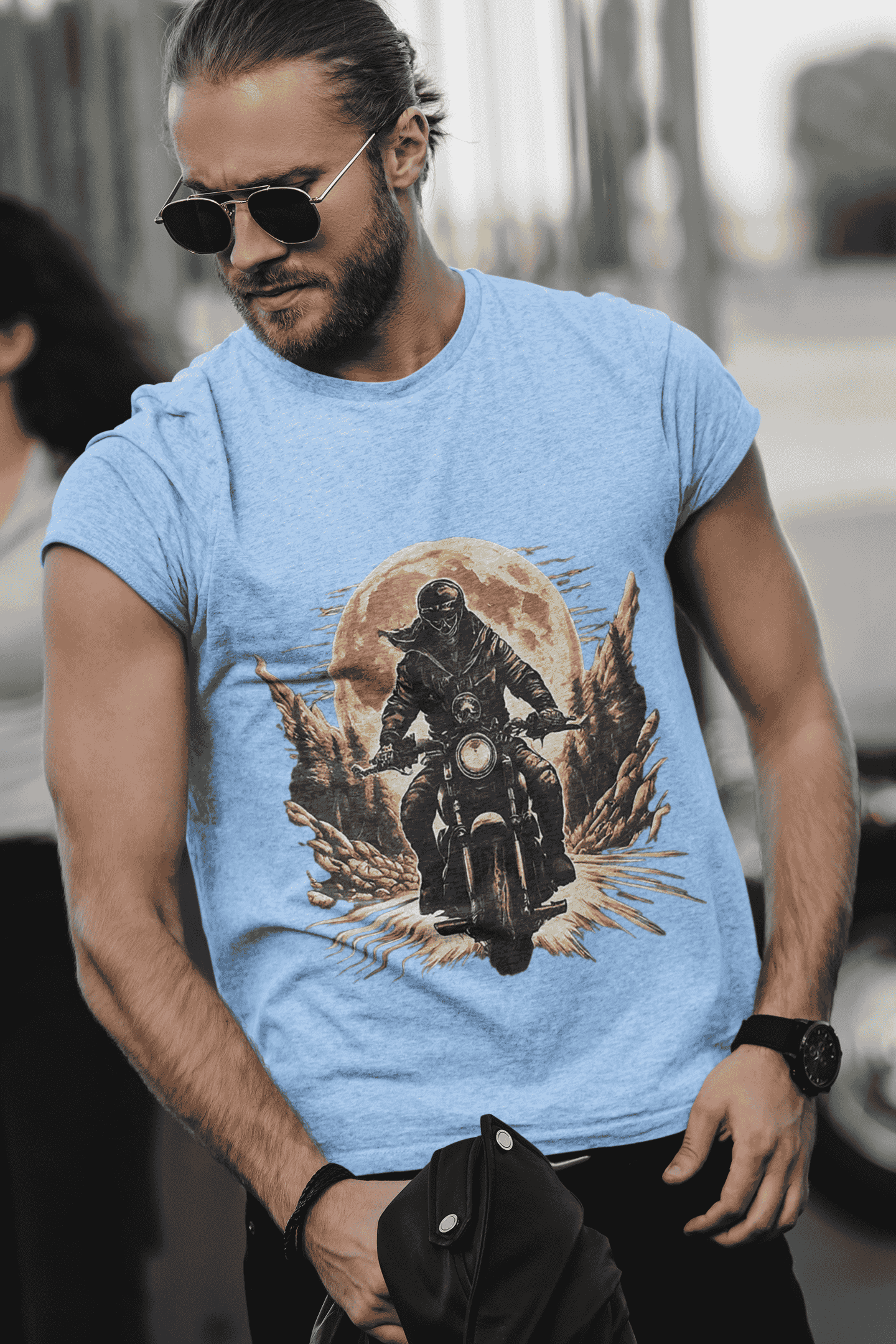 Ghostrider Premium Cotton Stretch T-shirt