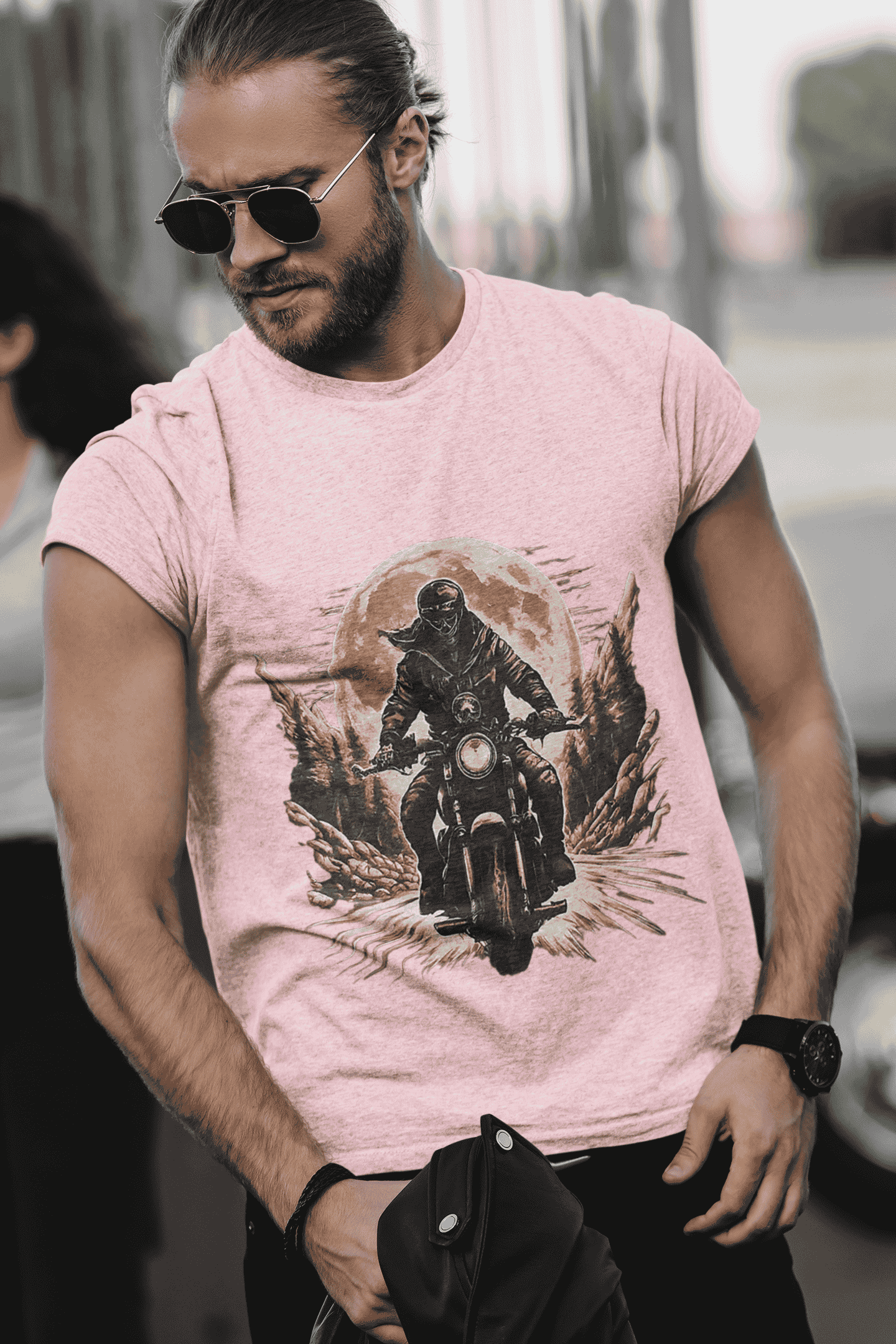 Ghostrider Premium Cotton Stretch T-shirt