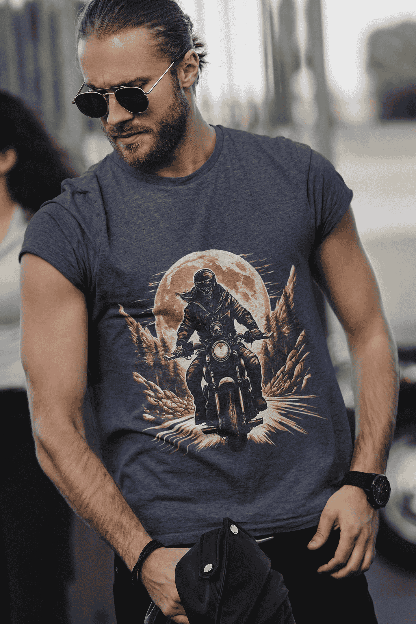 Ghostrider Premium Cotton Stretch T-shirt