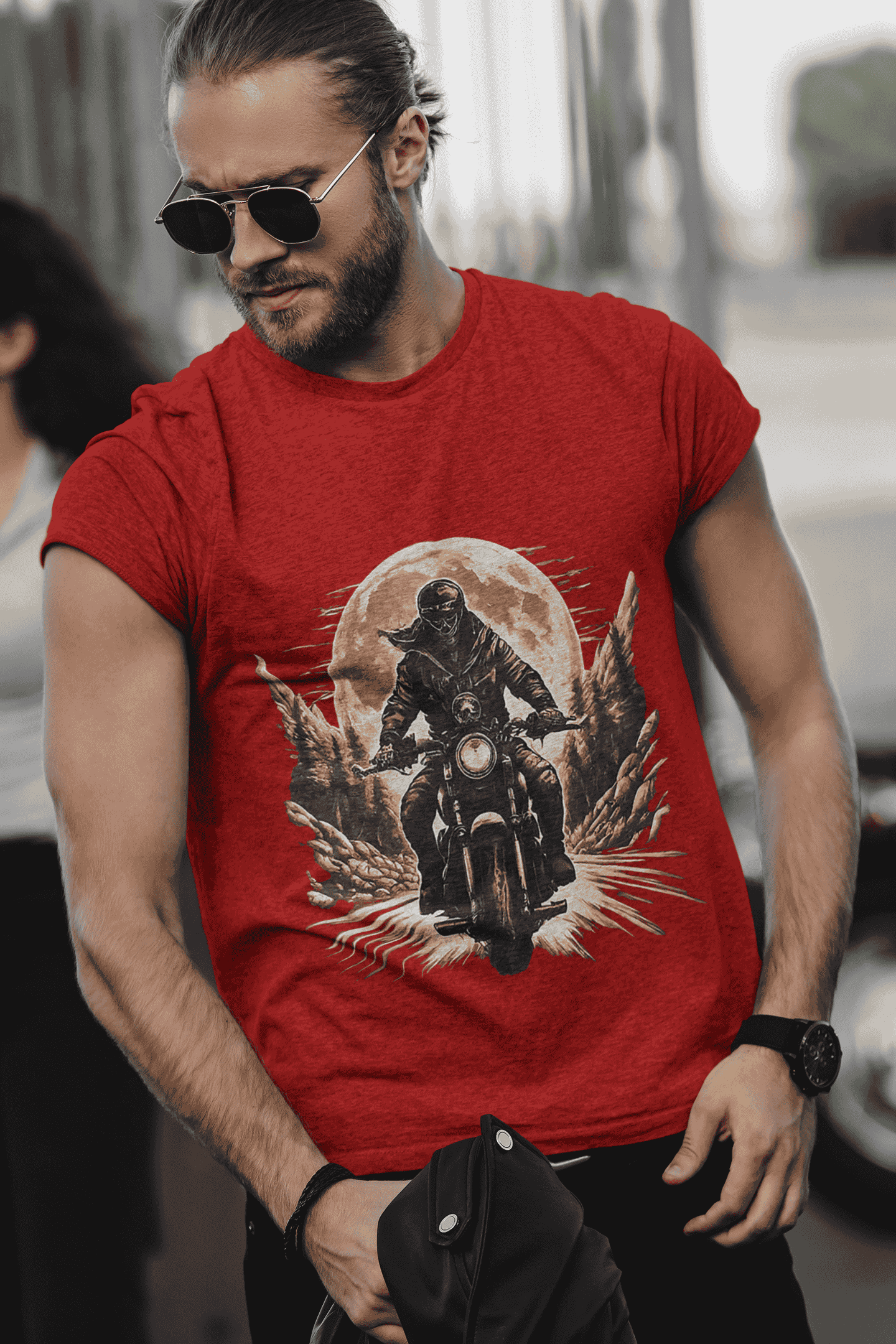 Ghostrider Premium Cotton Stretch T-shirt