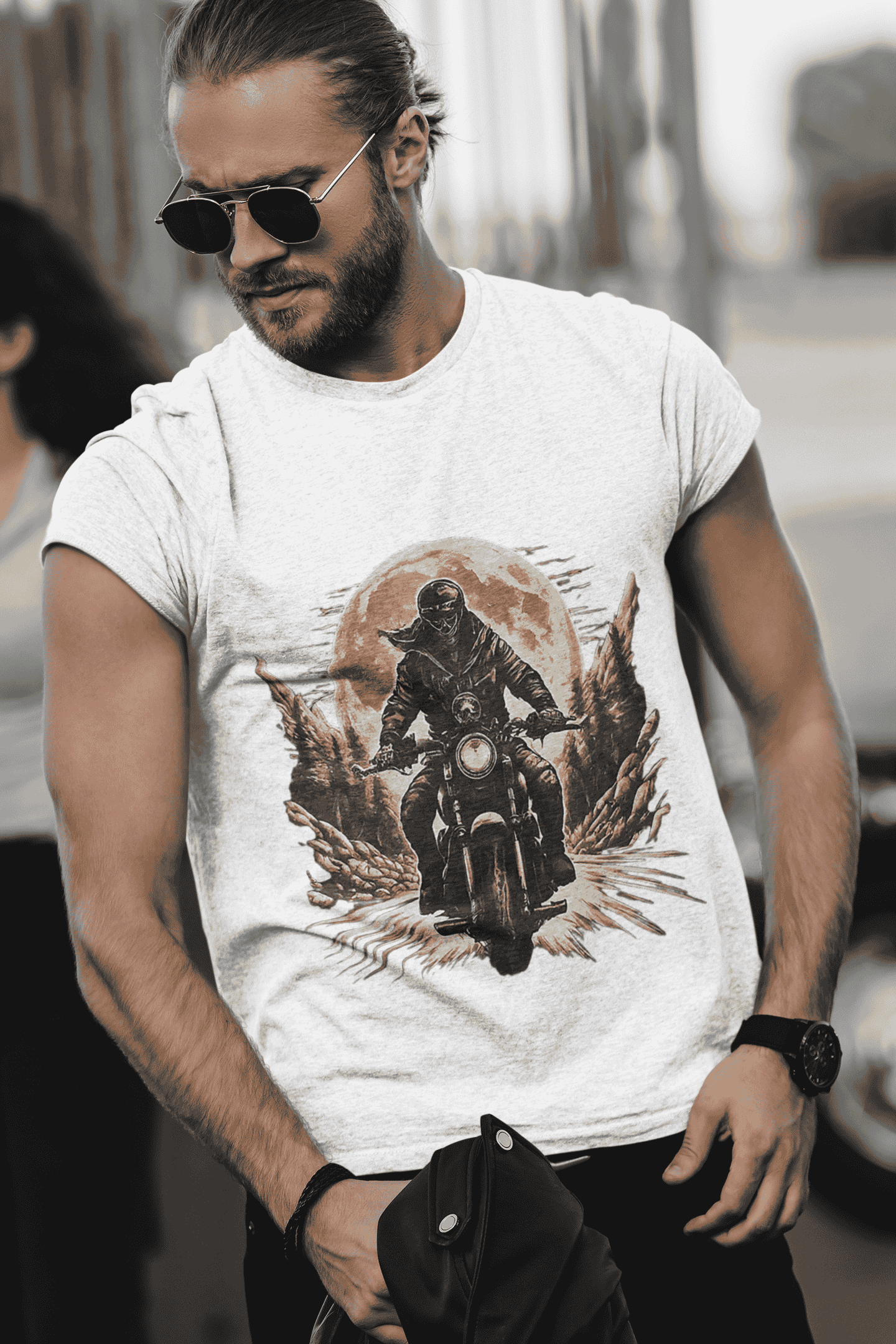 Ghostrider Premium Cotton Stretch T-shirt