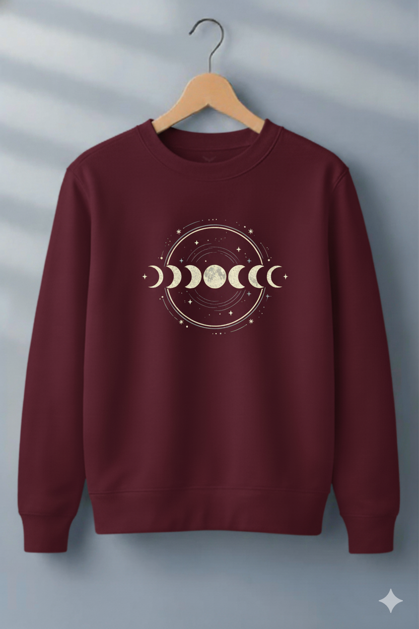 Phases of the Moon Unisex Sweatshirt