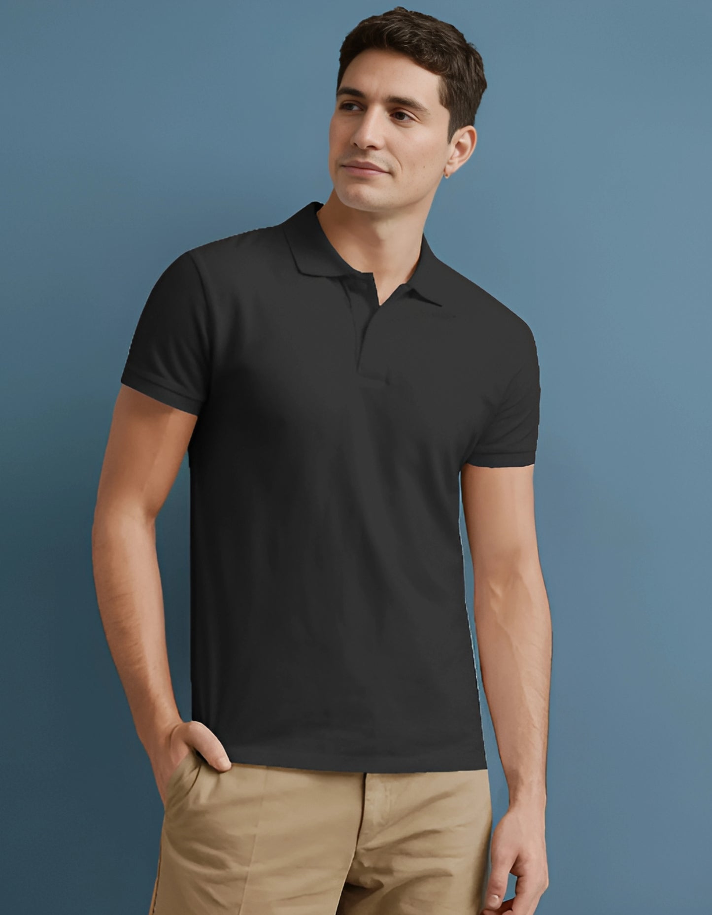 Men's Polo Black