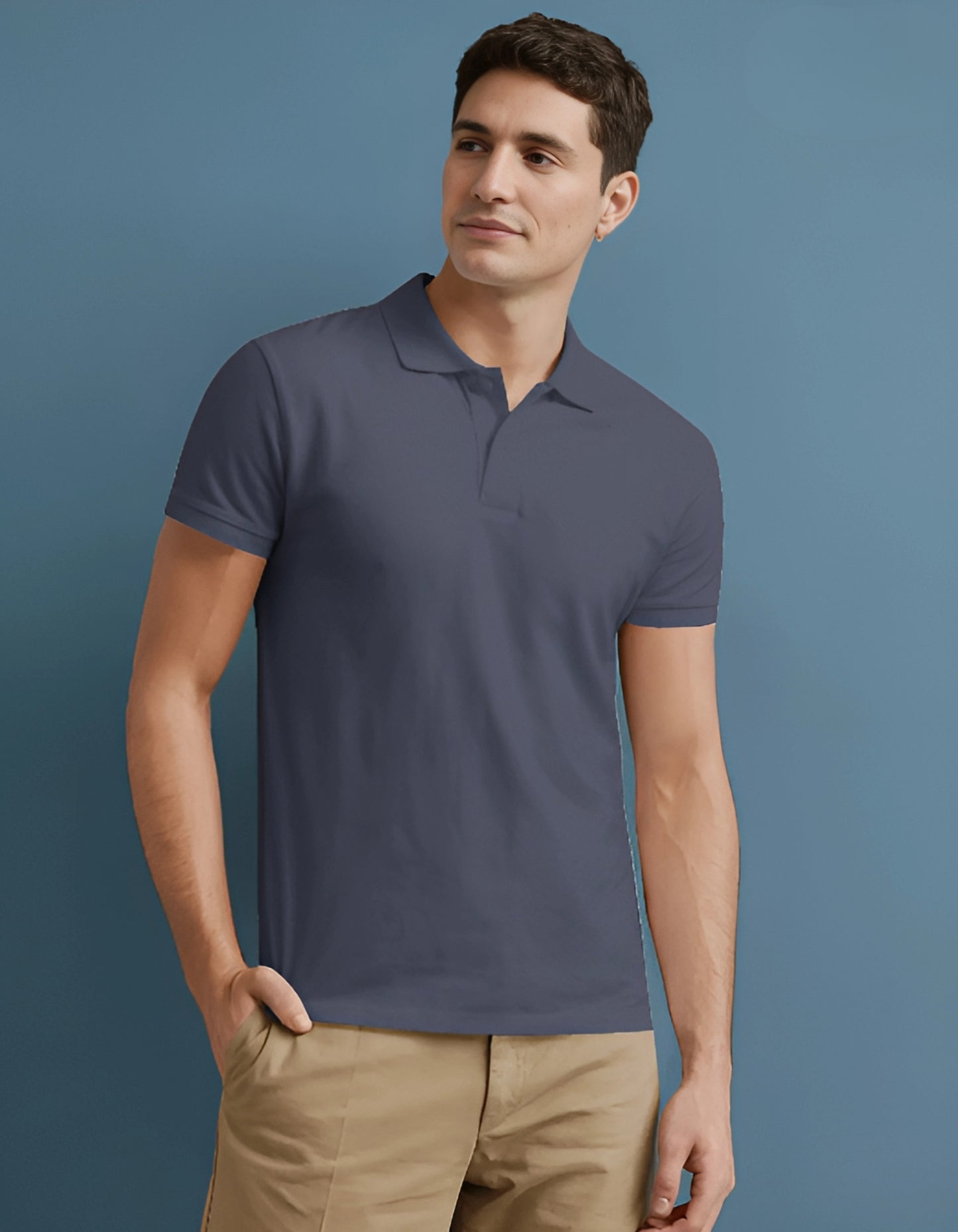 Men's Polo Navy Blue