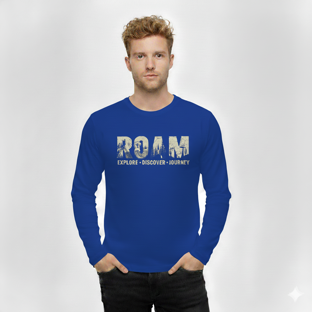 ROAM Men's Full Sleeve T-Shirt