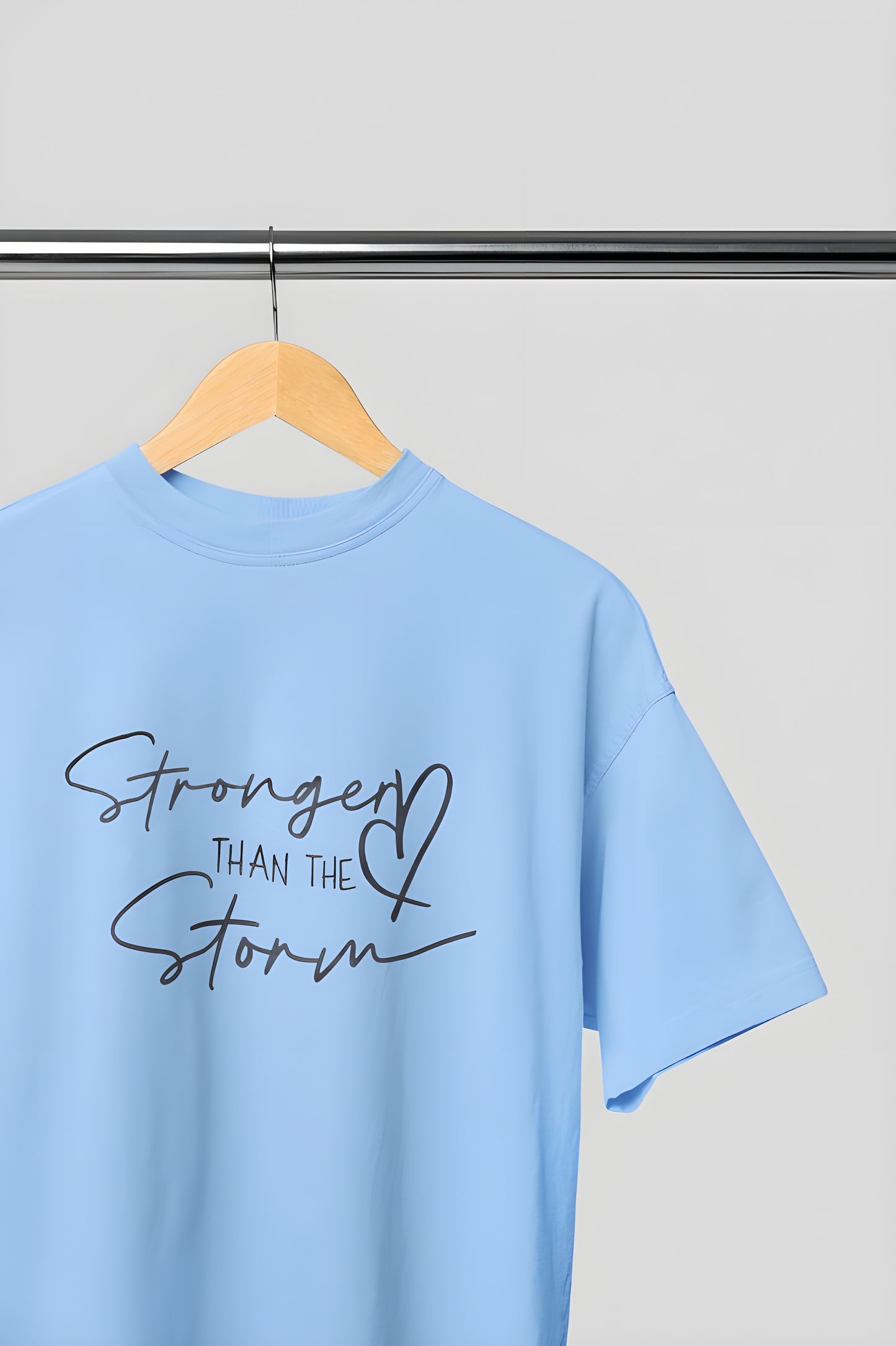 Stronger than the Storm Classic Round Neck T-shirt