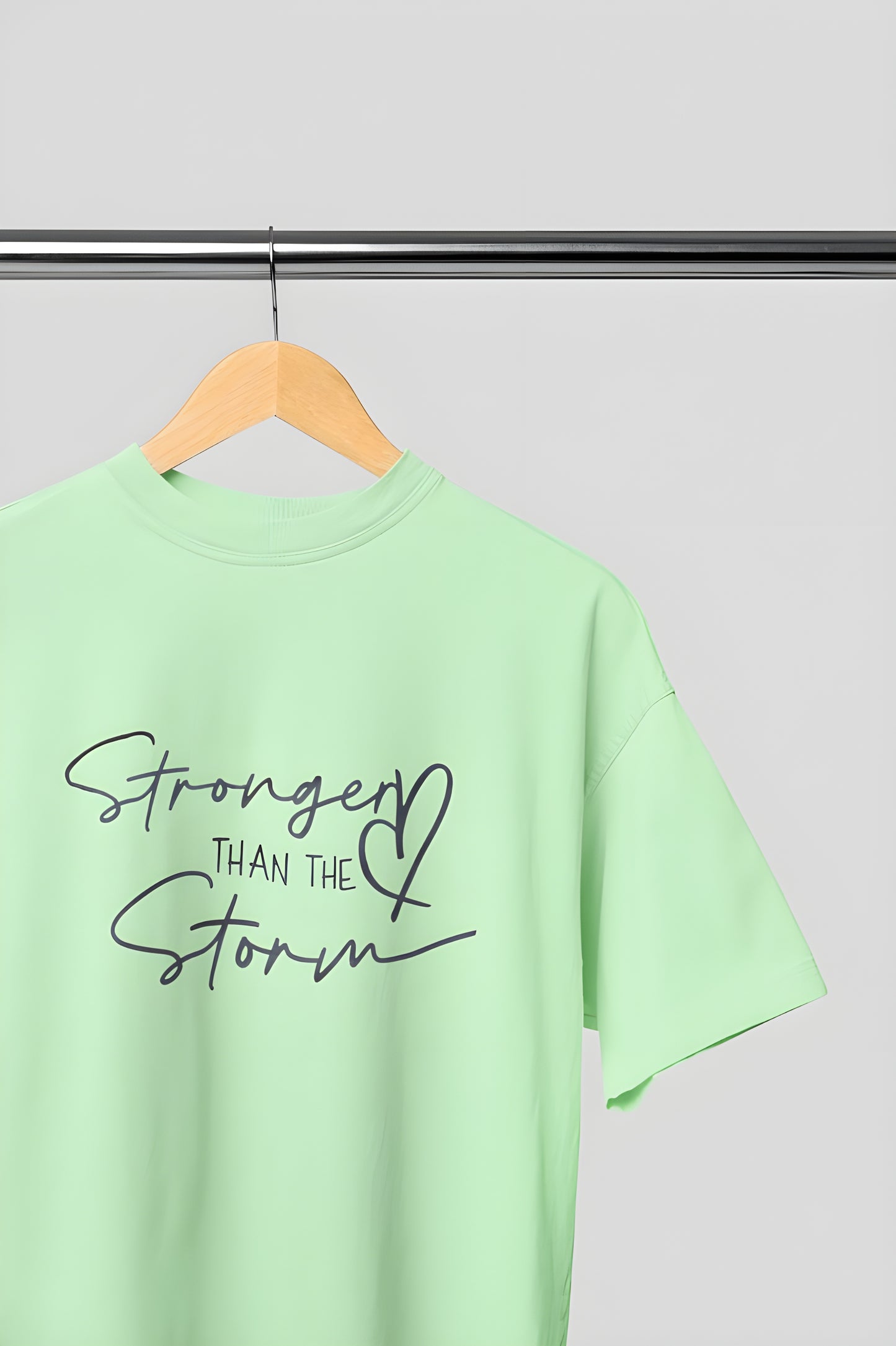 Stronger than the Storm Classic Round Neck T-shirt