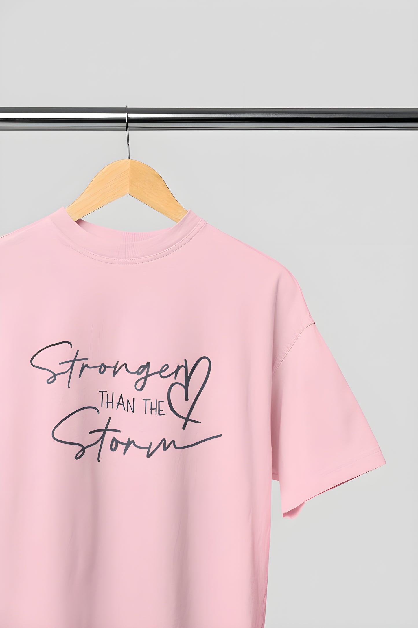 Stronger than the Storm Classic Round Neck T-shirt