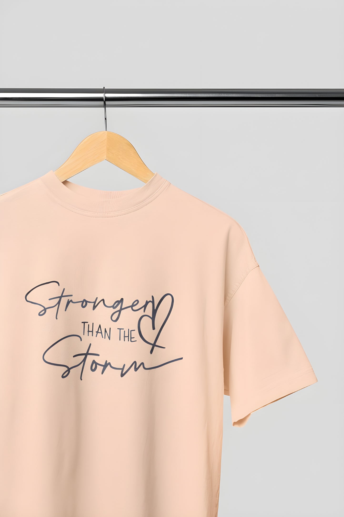 Stronger than the Storm Classic Round Neck T-shirt
