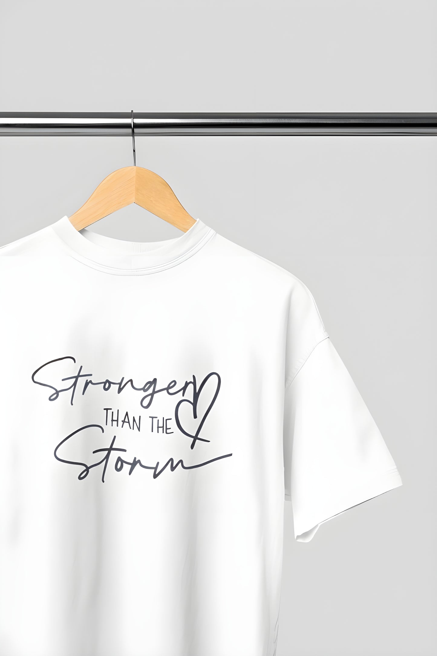 Stronger than the Storm Classic Round Neck T-shirt
