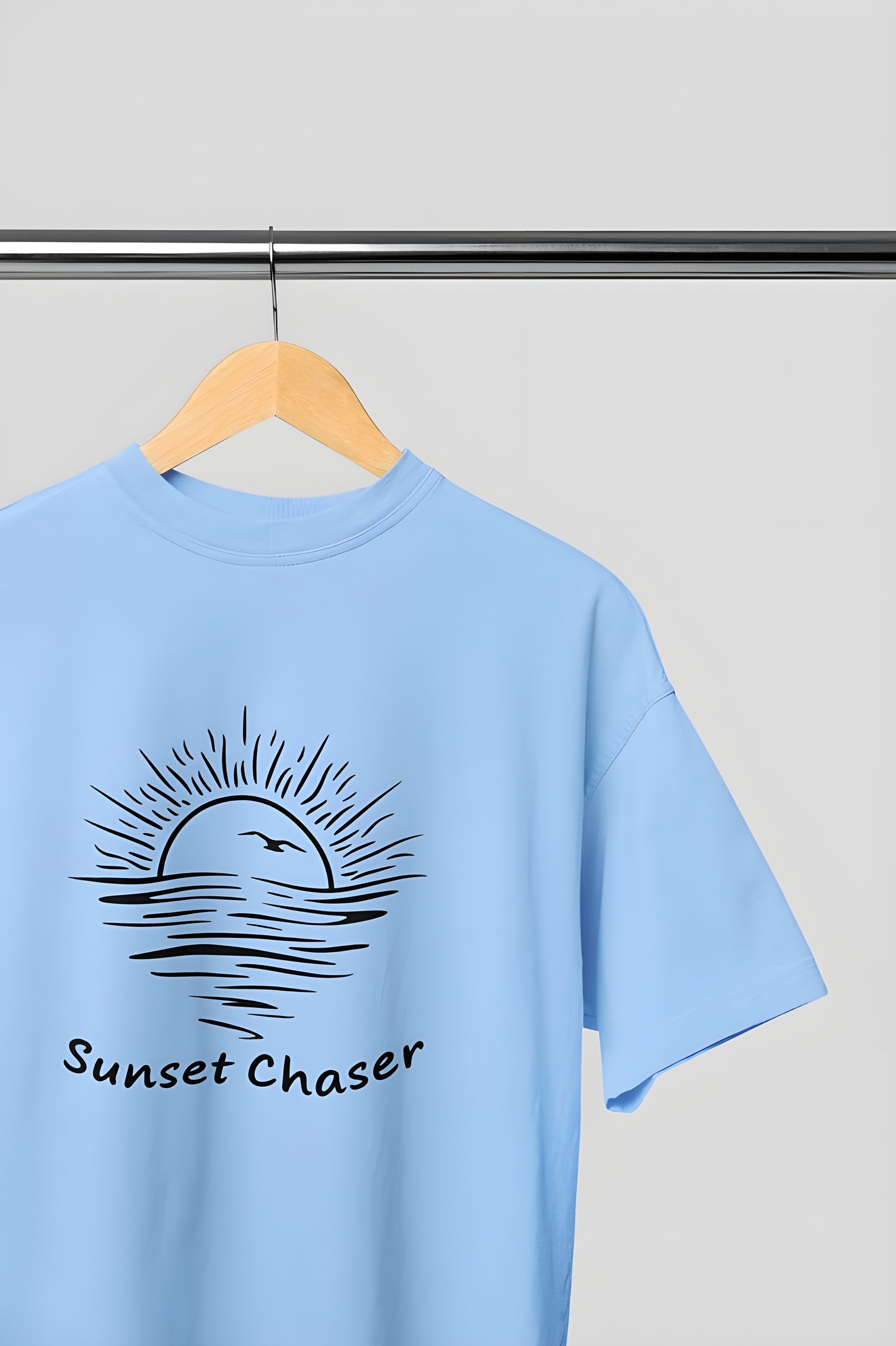 Sunset Chaser Classic Round Neck T-shirt