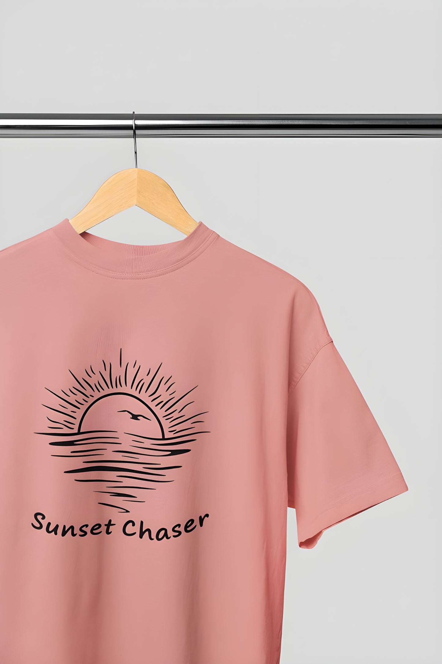 Sunset Chaser Classic Round Neck T-shirt