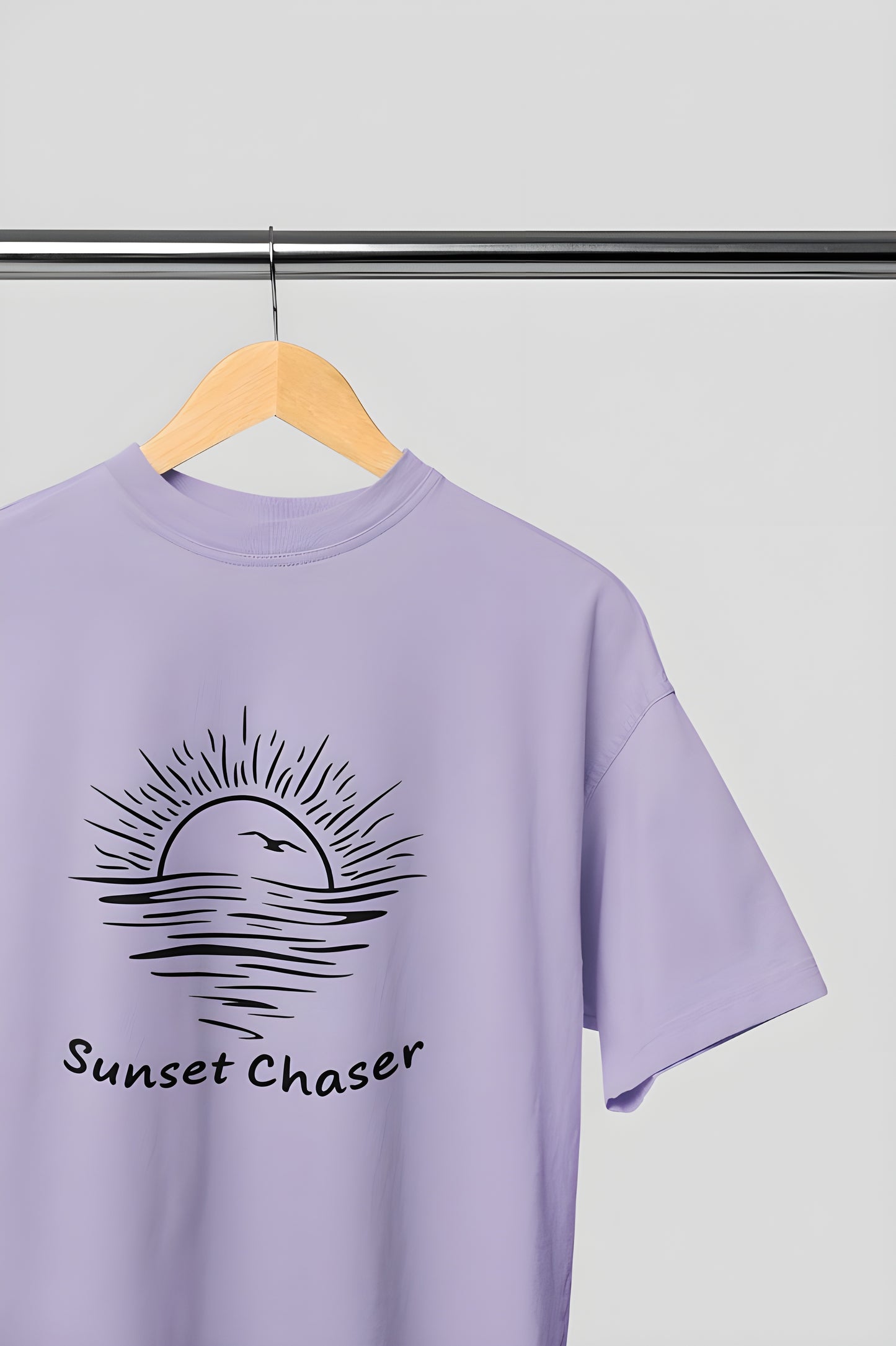 Sunset Chaser Classic Round Neck T-shirt