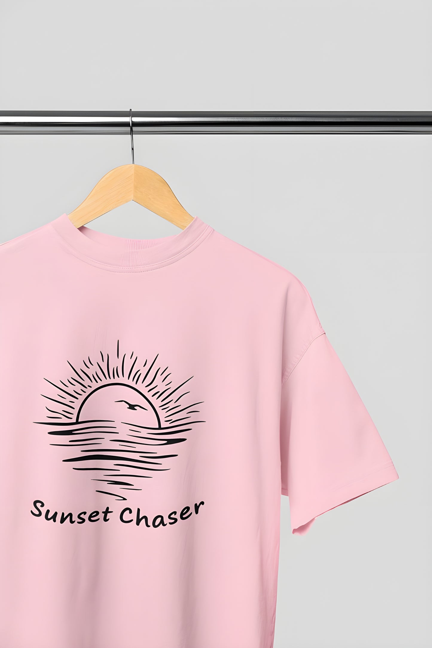 Sunset Chaser Classic Round Neck T-shirt