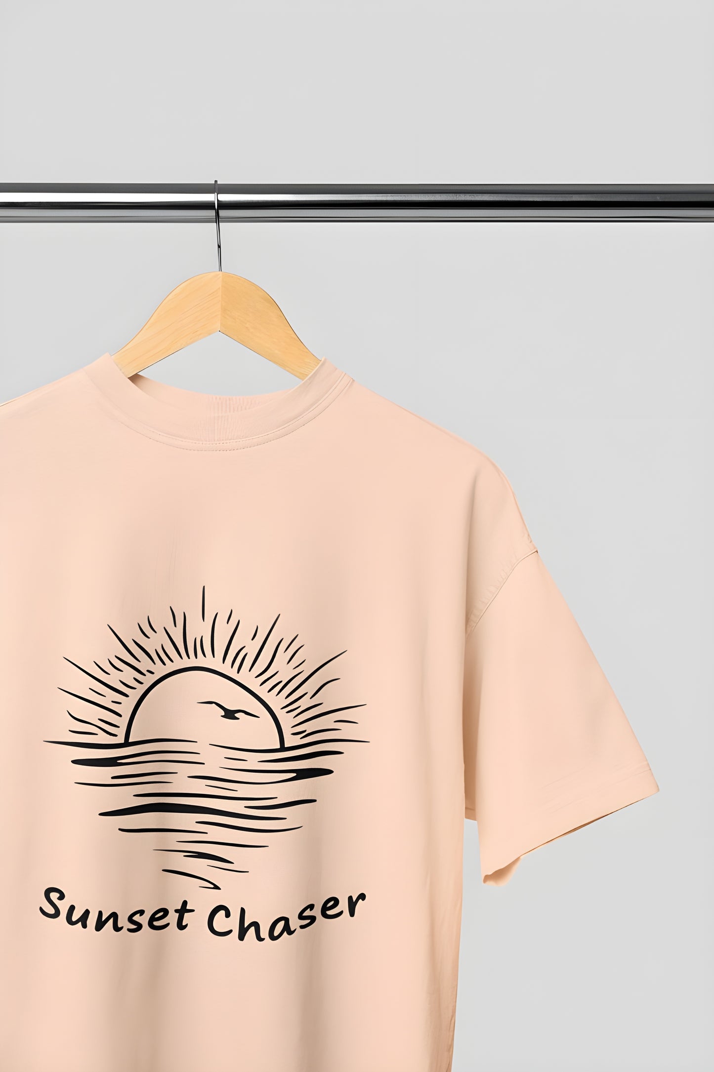 Sunset Chaser Classic Round Neck T-shirt