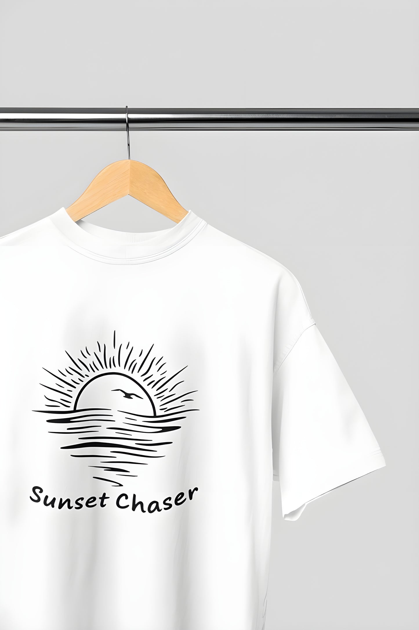Sunset Chaser Classic Round Neck T-shirt