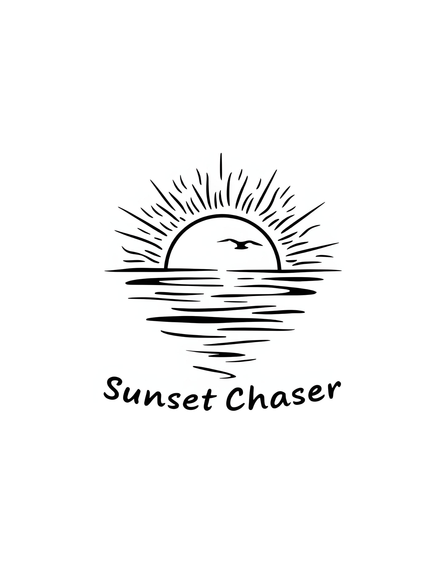 Sunset Chaser Classic Round Neck T-shirt