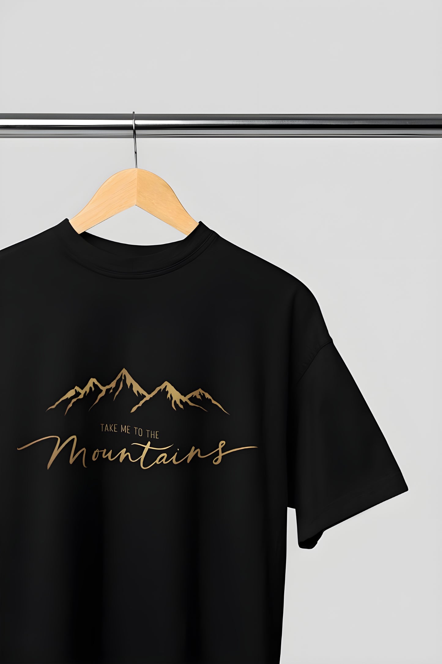 Take me to the Mountains Classic Round Neck T-shirt