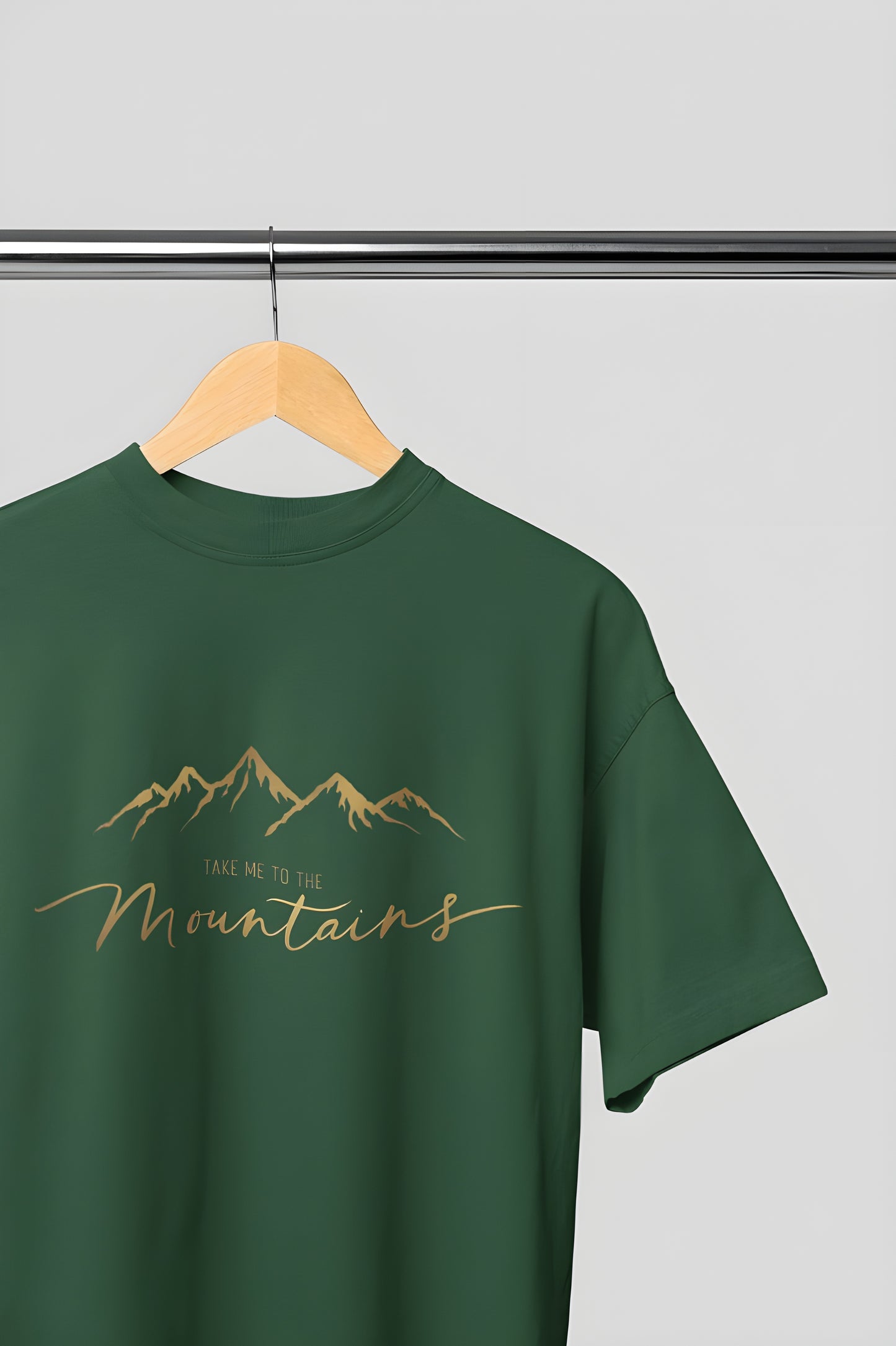 Take me to the Mountains Classic Round Neck T-shirt