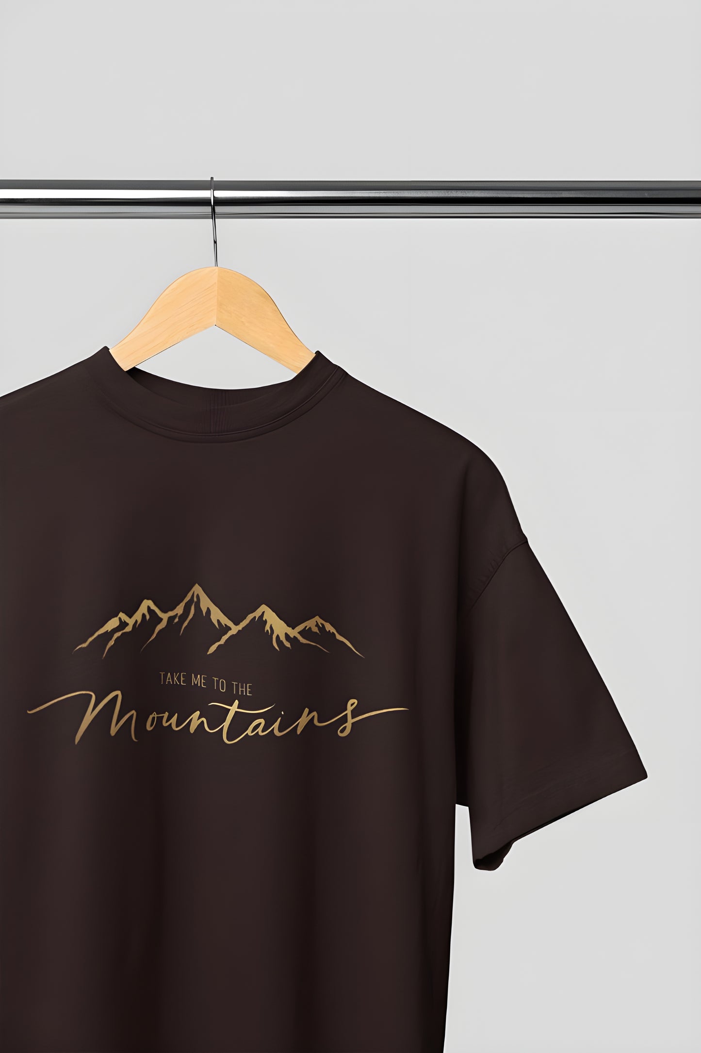 Take me to the Mountains Classic Round Neck T-shirt