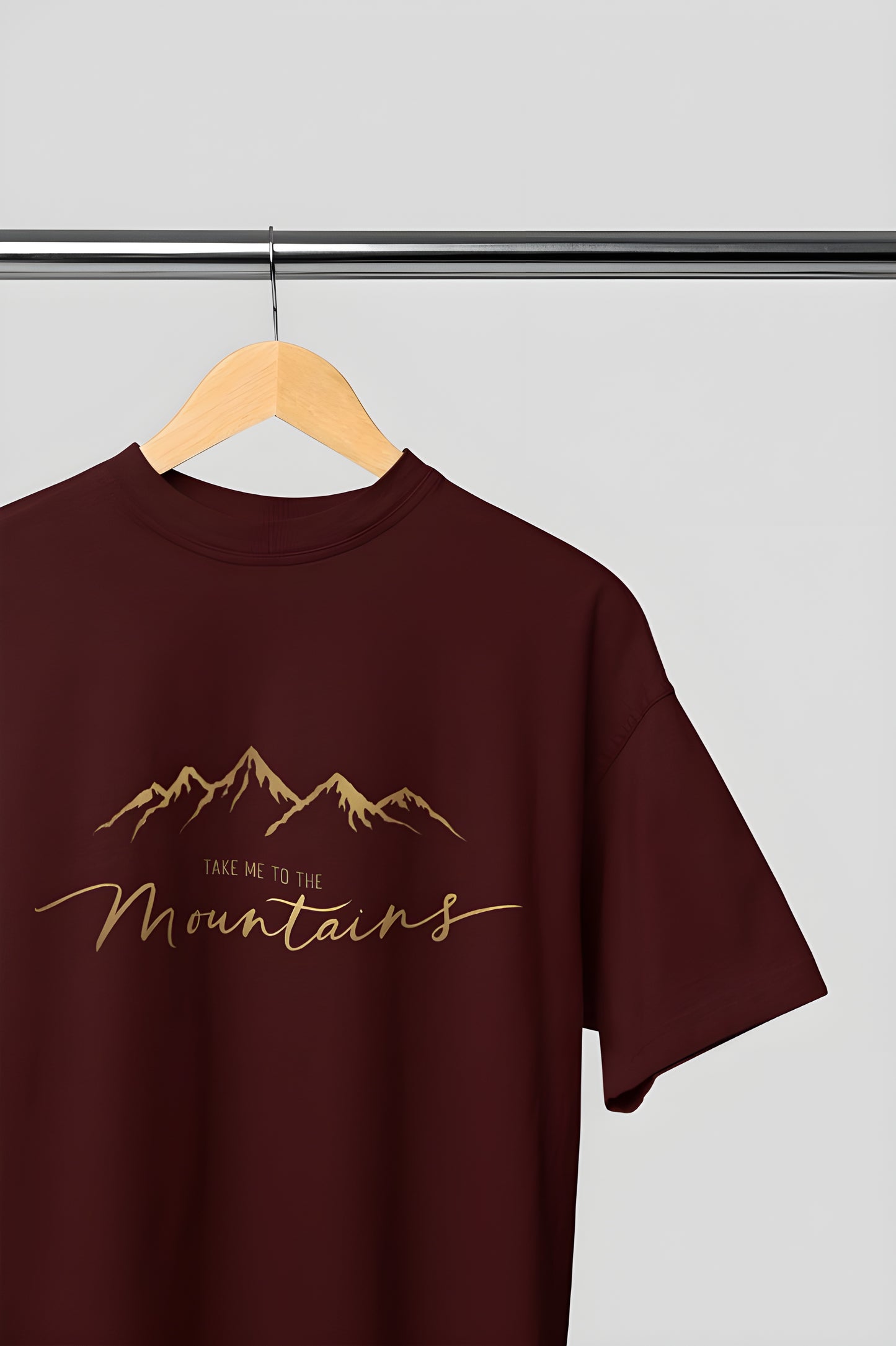 Take me to the Mountains Classic Round Neck T-shirt