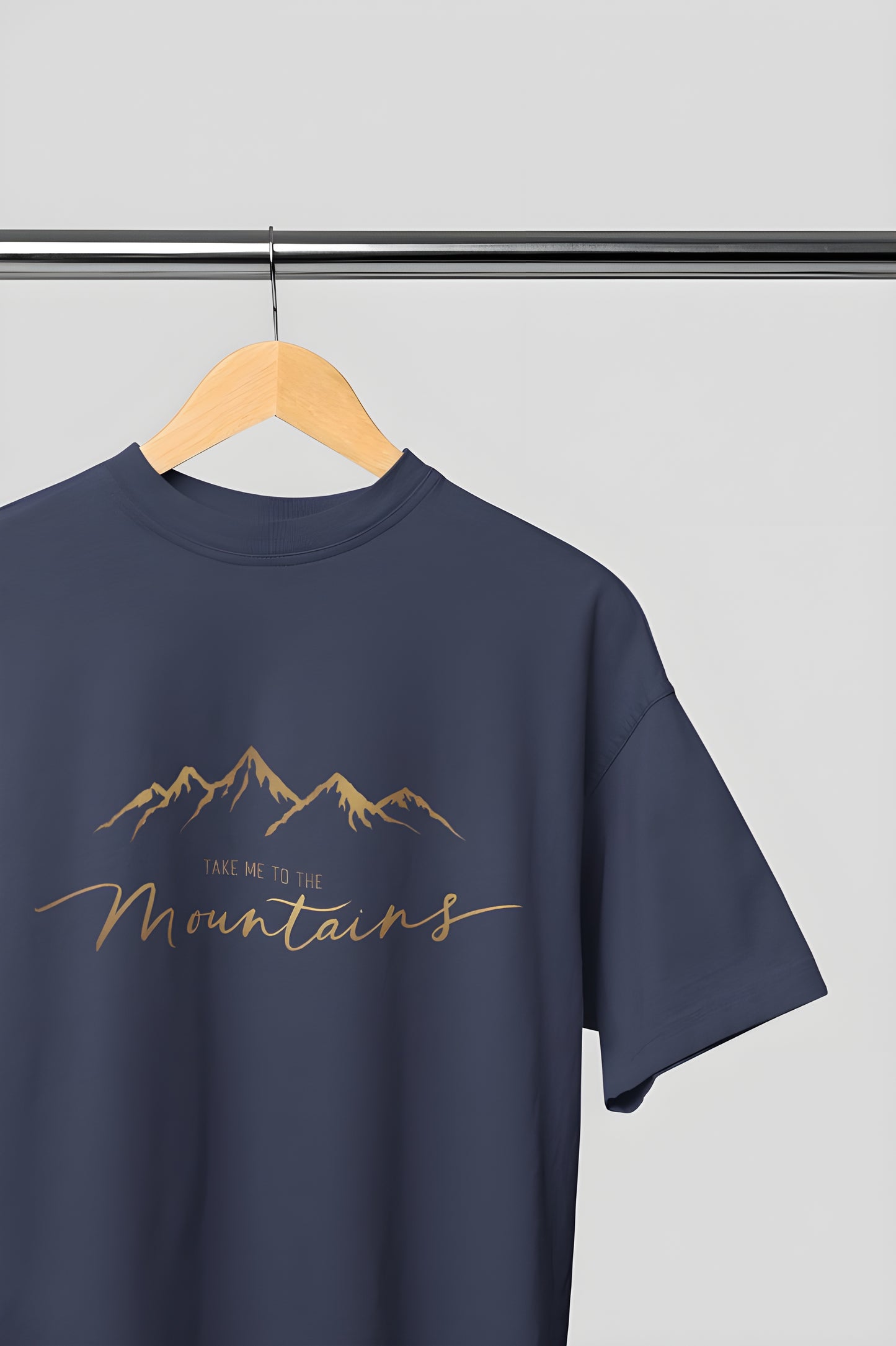 Take me to the Mountains Classic Round Neck T-shirt