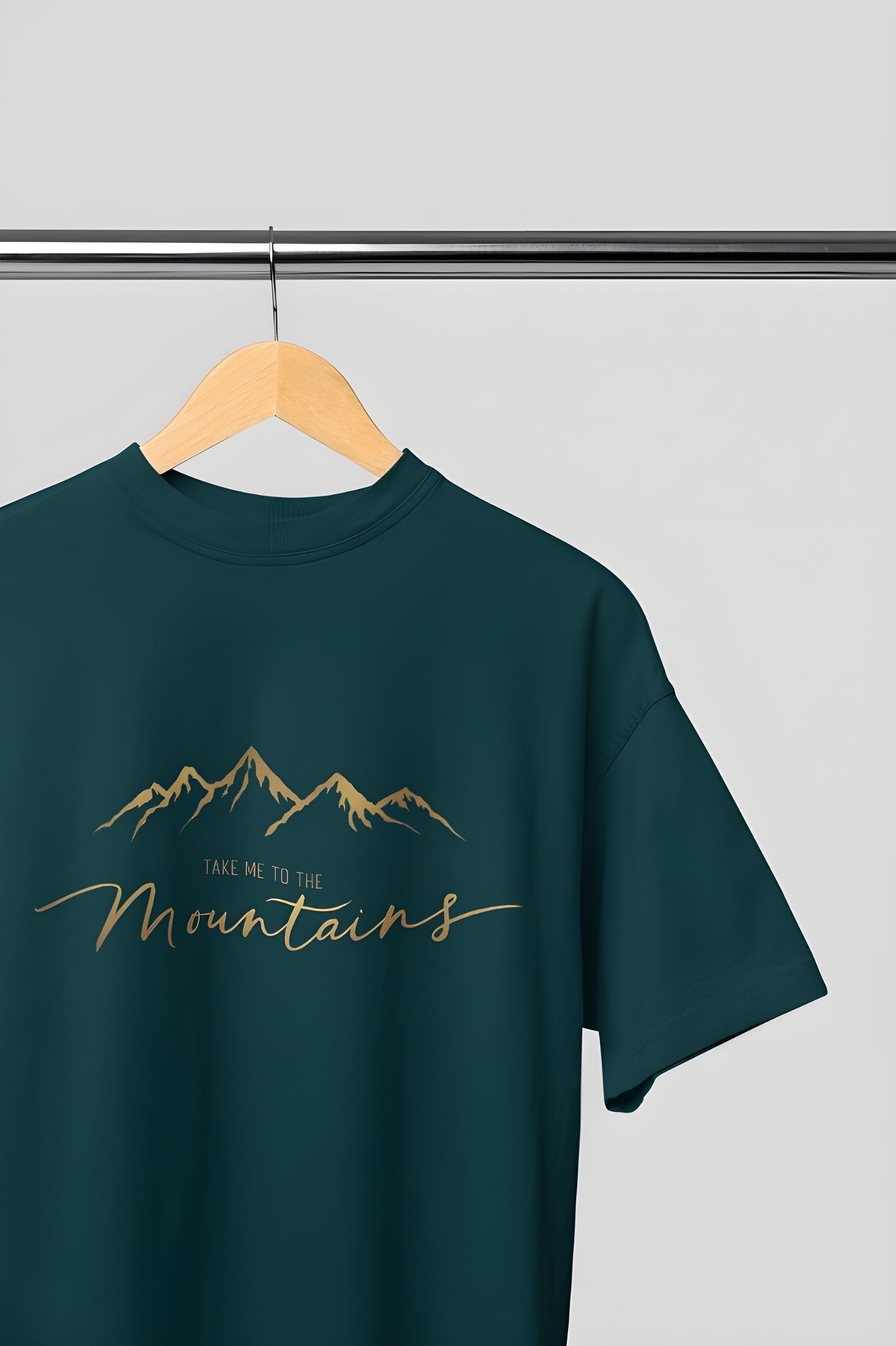 Take me to the Mountains Classic Round Neck T-shirt