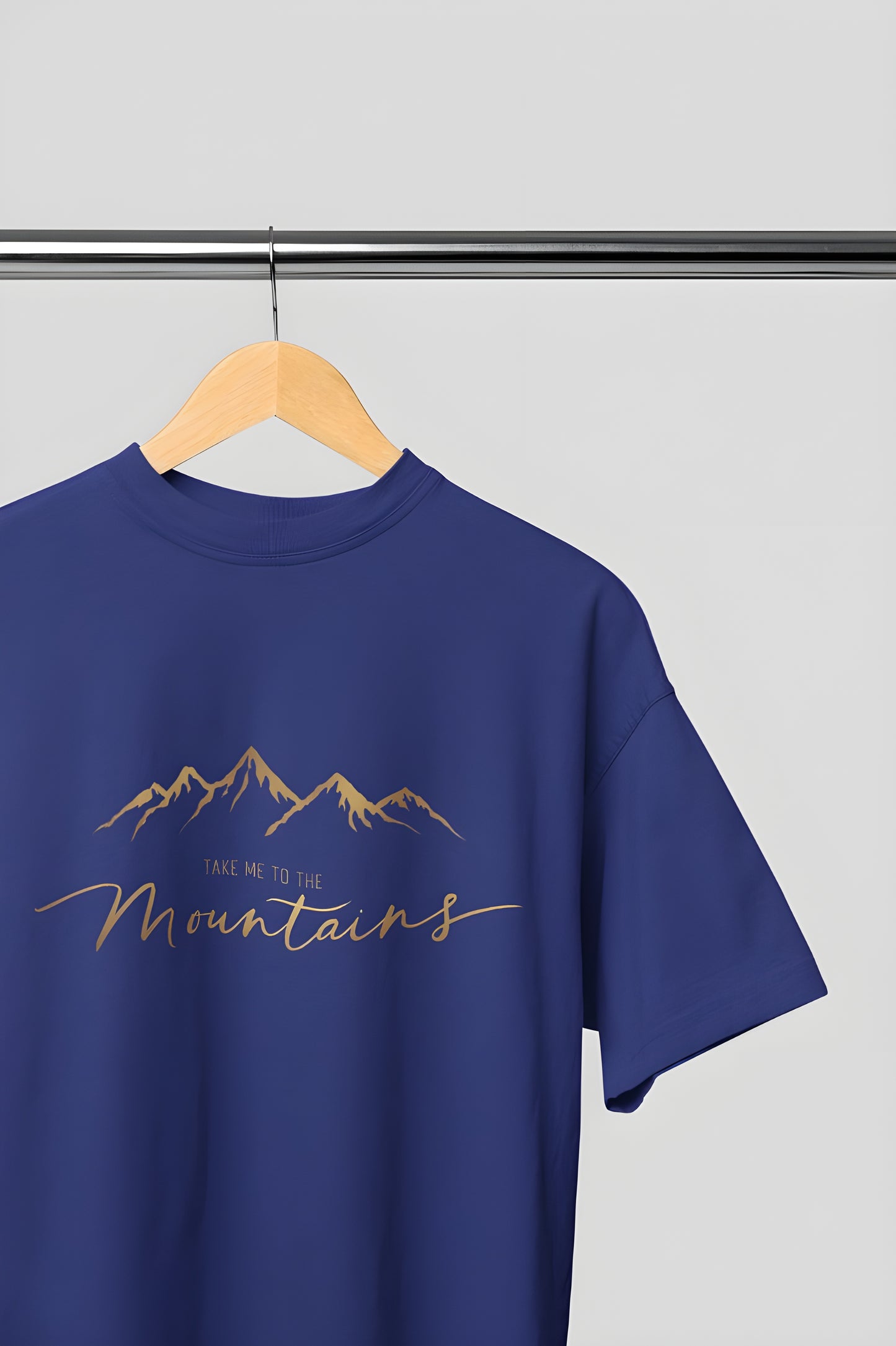 Take me to the Mountains Classic Round Neck T-shirt