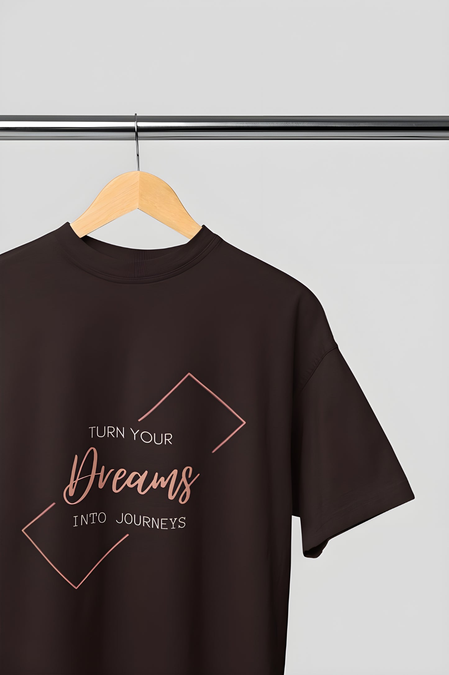 Turn your Dreams into Journeys Classic Round Neck T-shirt