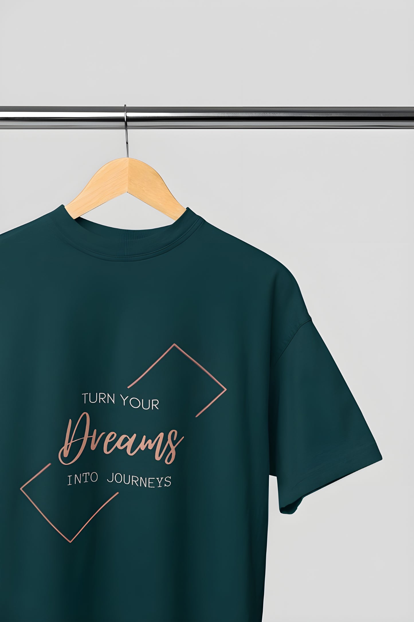 Turn your Dreams into Journeys Classic Round Neck T-shirt