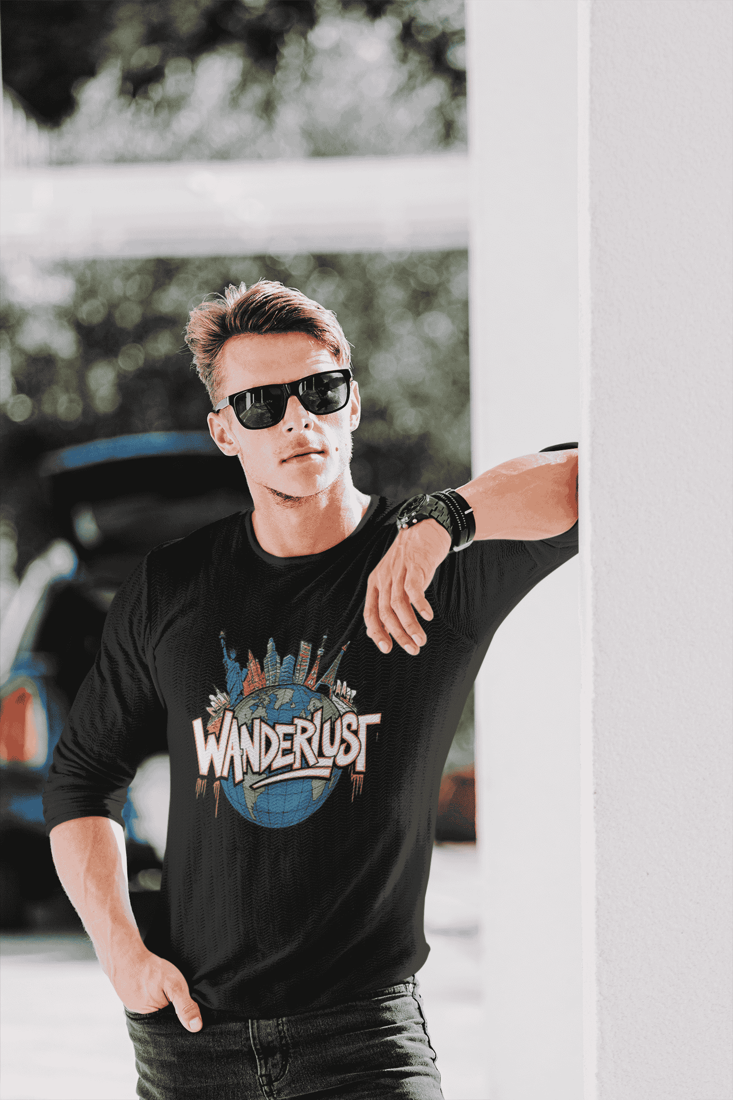 Wanderlust Full Sleeve Tshirt For Men