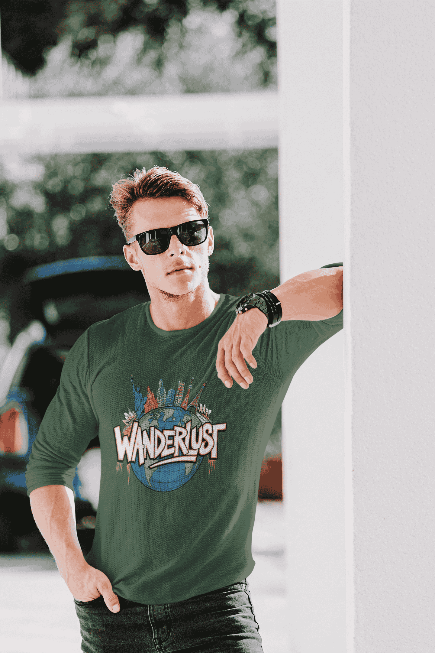 Wanderlust Full Sleeve Tshirt For Men