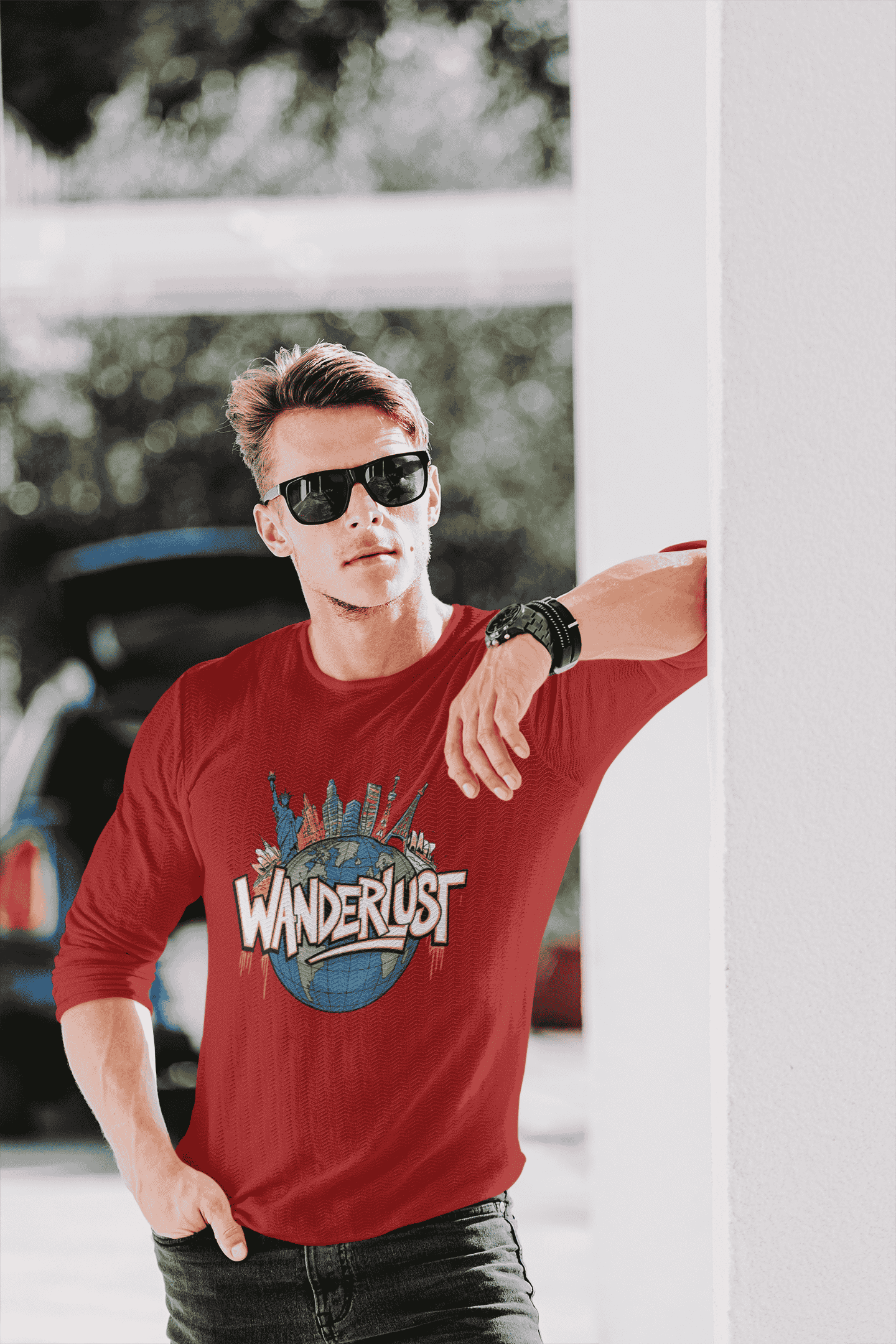 Wanderlust Full Sleeve Tshirt For Men