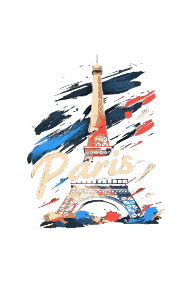 Paris Classic Round Neck T-shirt for Women