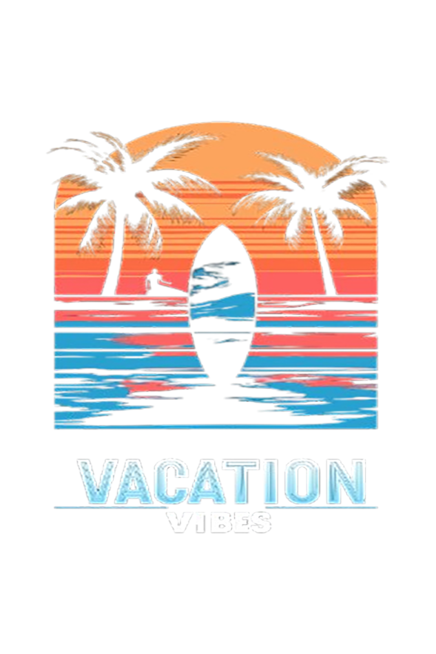 Vacation Vibes Round Neck Full Sleeve T-shirt For Men