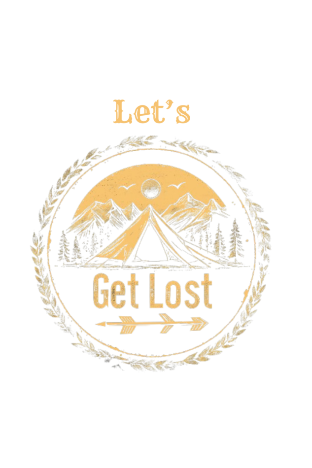 Let's Get Lost Hooded Sweatshirt for Men