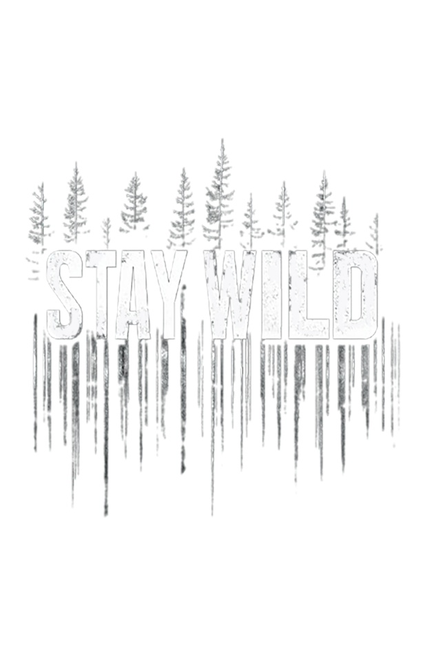 Stay Wild Hooded Sweatshirt For Men