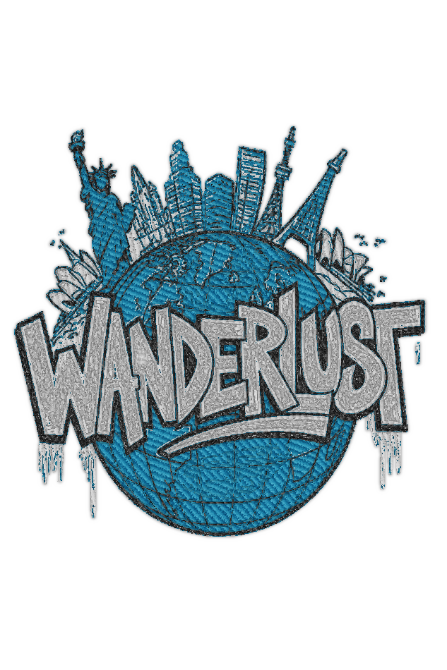 Wanderlust Unisex Round Neck Sweatshirt