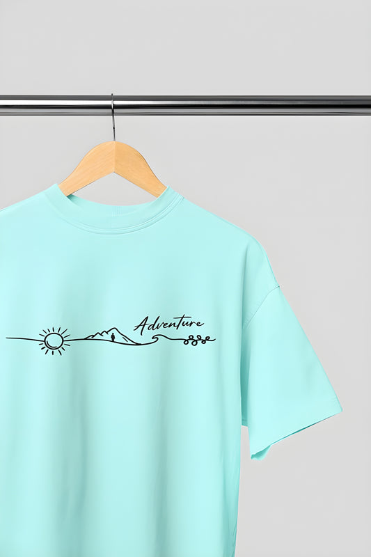 Adventure Classic Minimalistic Half Sleeve Unisex T-shirt