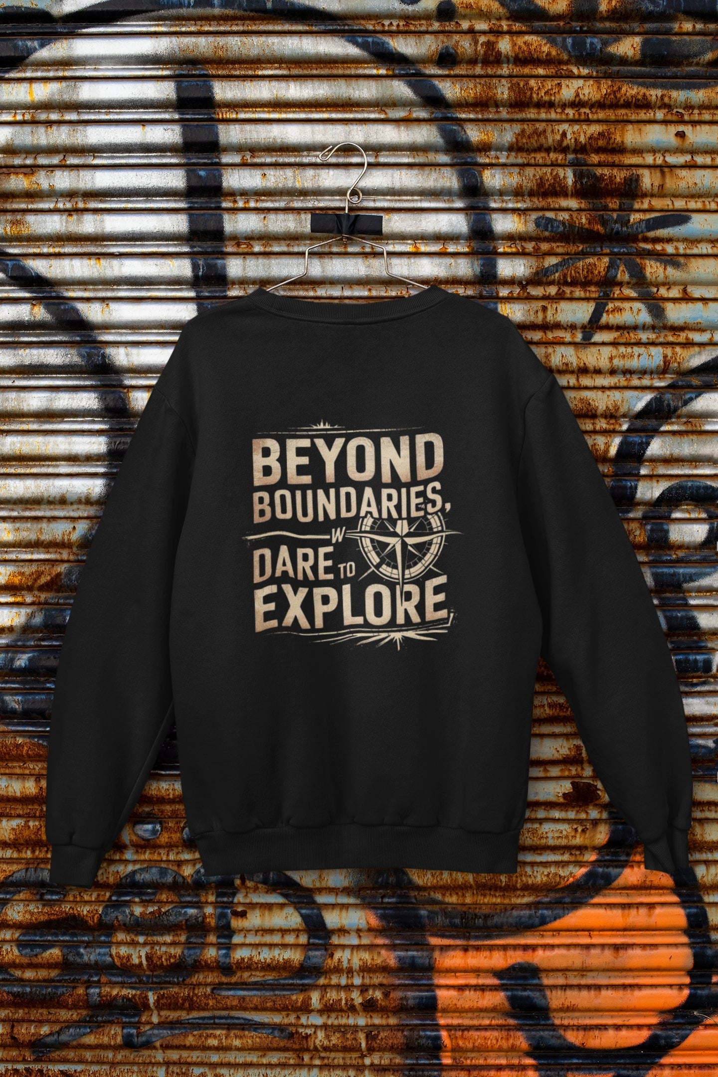 Beyond Boundaries Dare to Explore Unisex Sweatshirt