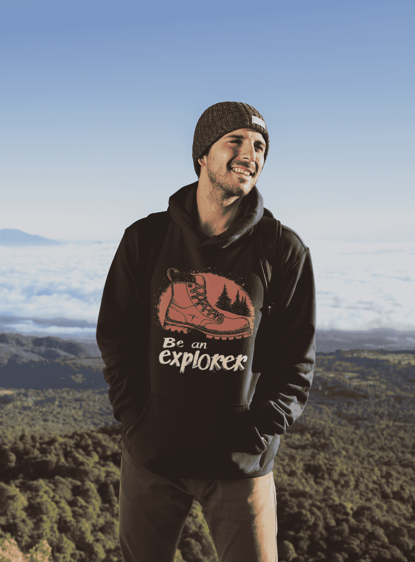 Be an Explorer Hooded Sweatshirt