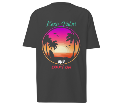 Keep Palm and Carry On T-shirt