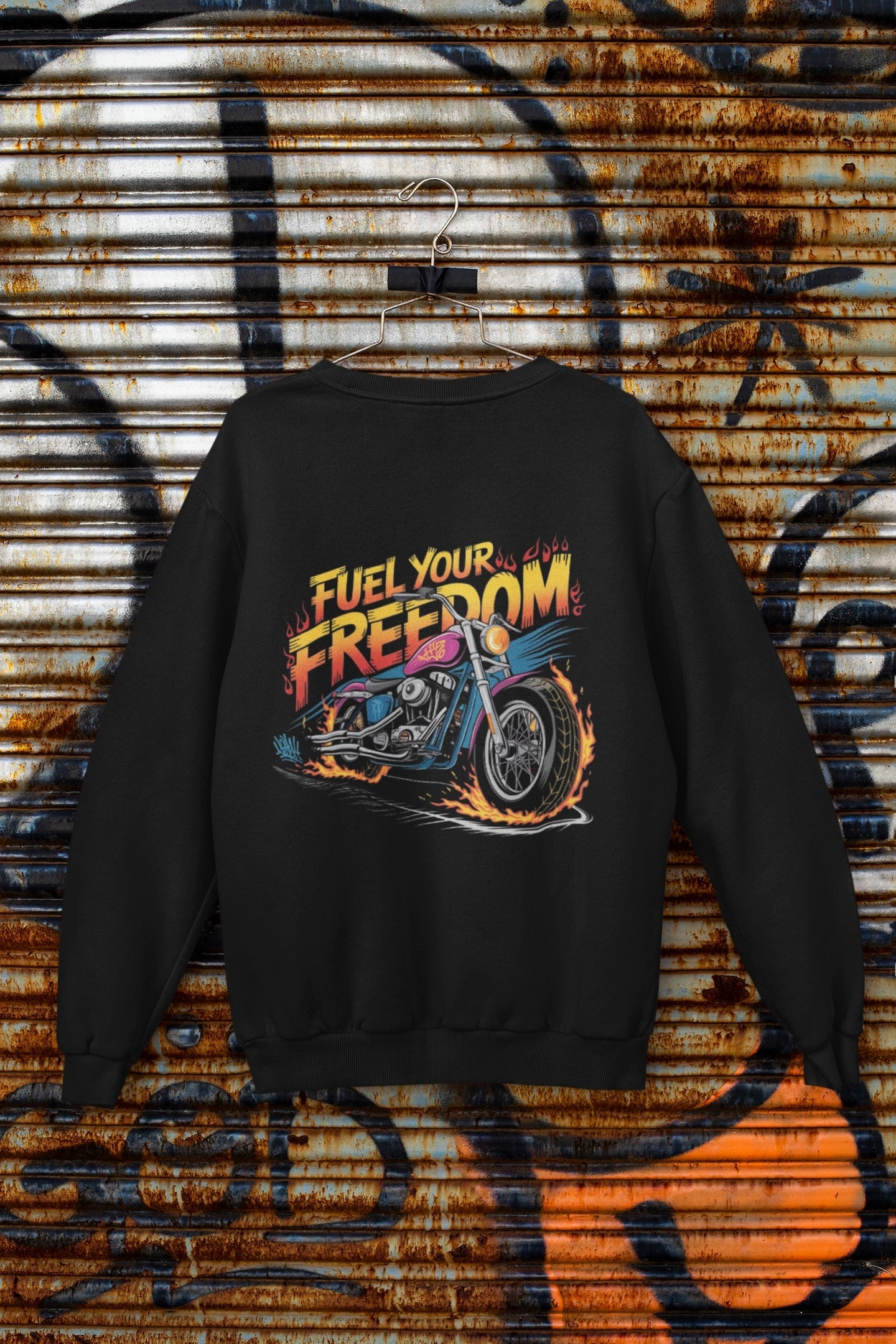 Fuel your Freedom Round Neck Sweatshirt