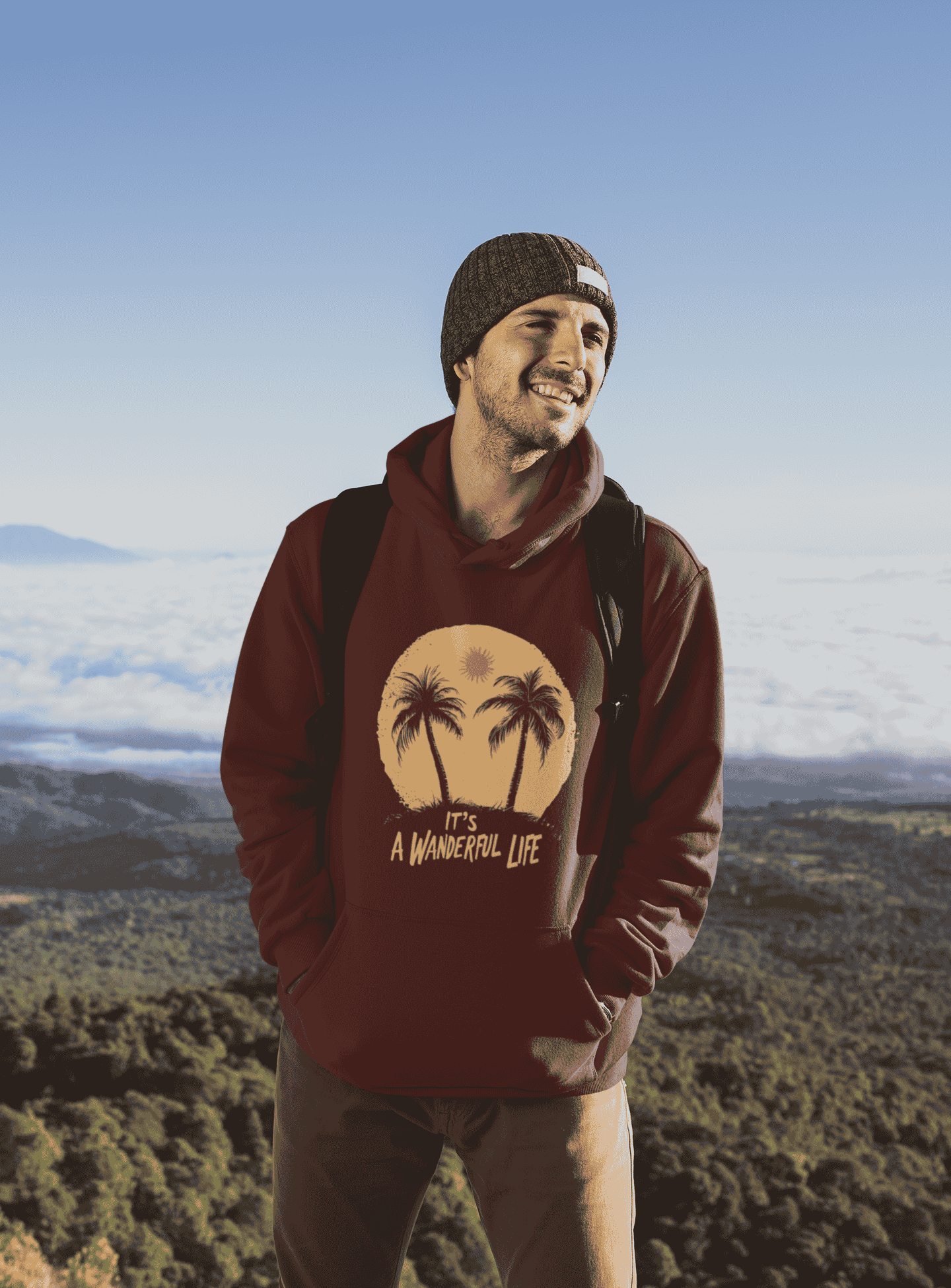 It's a Wanderful Life Hooded Sweatshirt