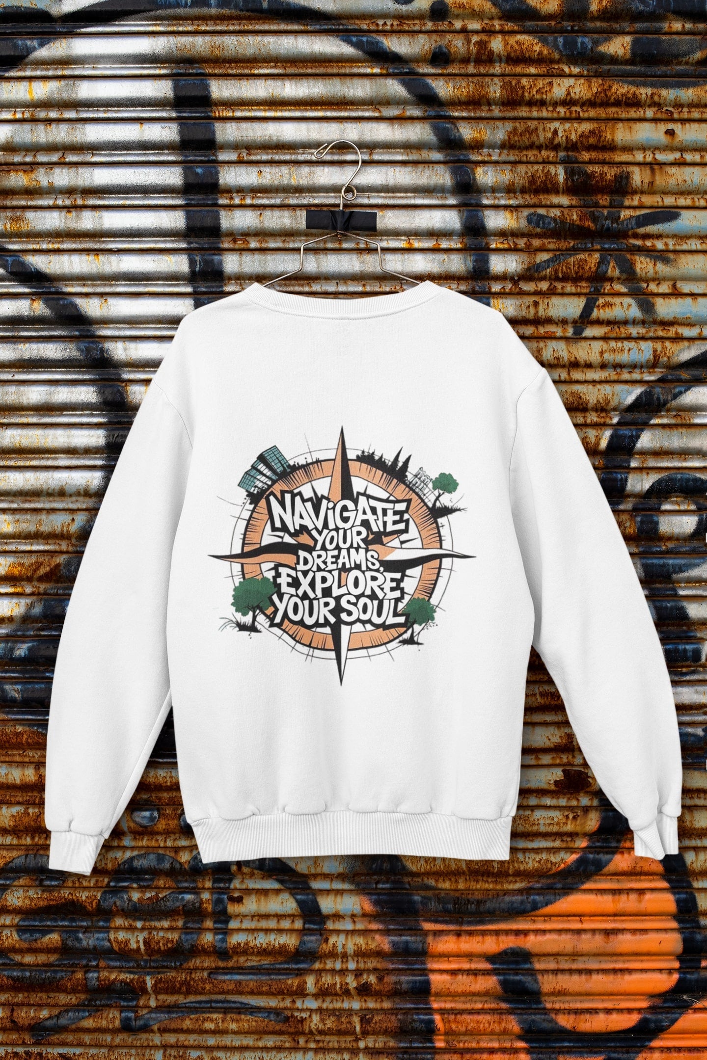 Navigate Your Dreams Explore Your Soul Unisex Sweatshirt